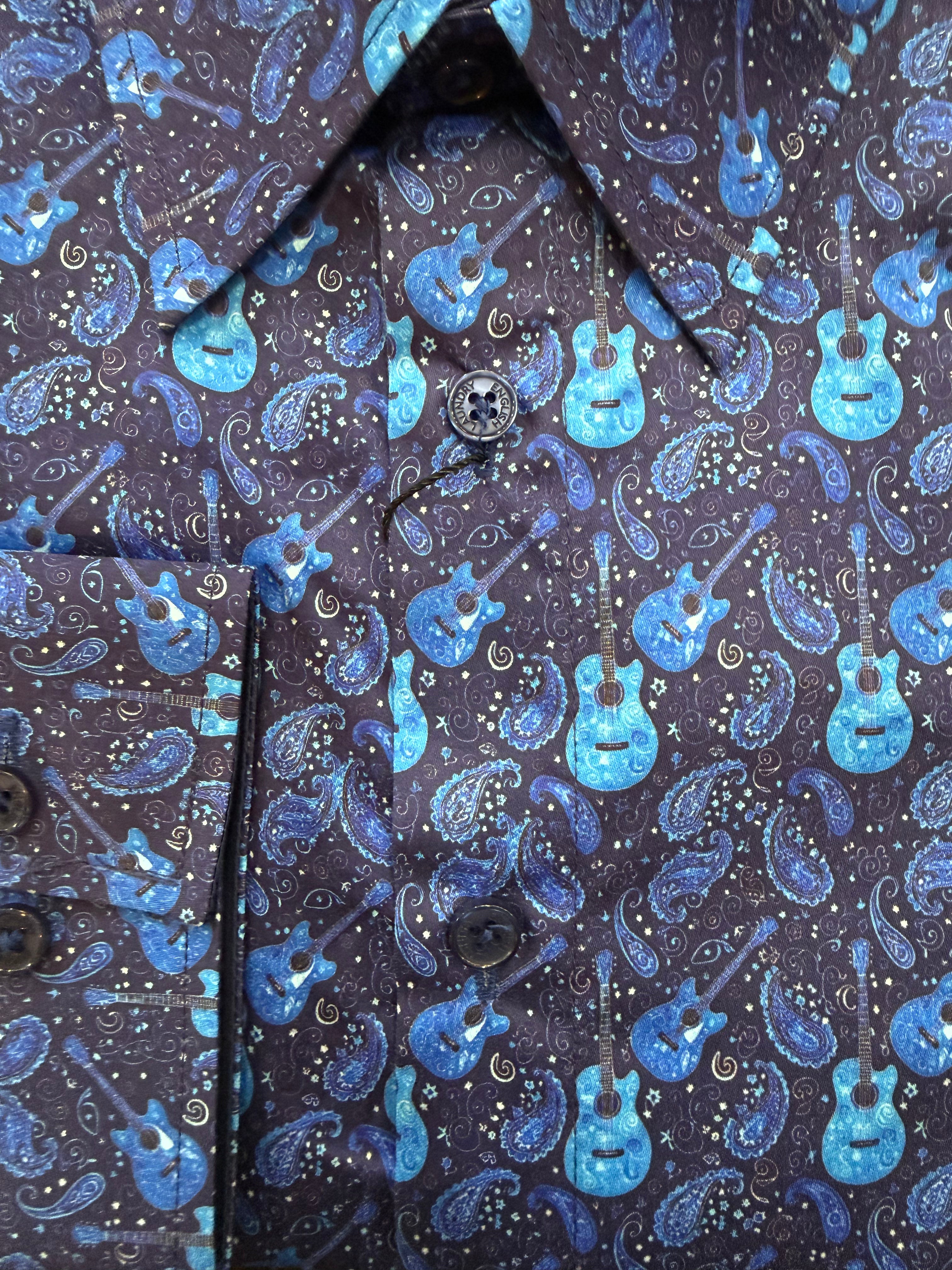English Laundry - John Lennon LS Shirt - Blue