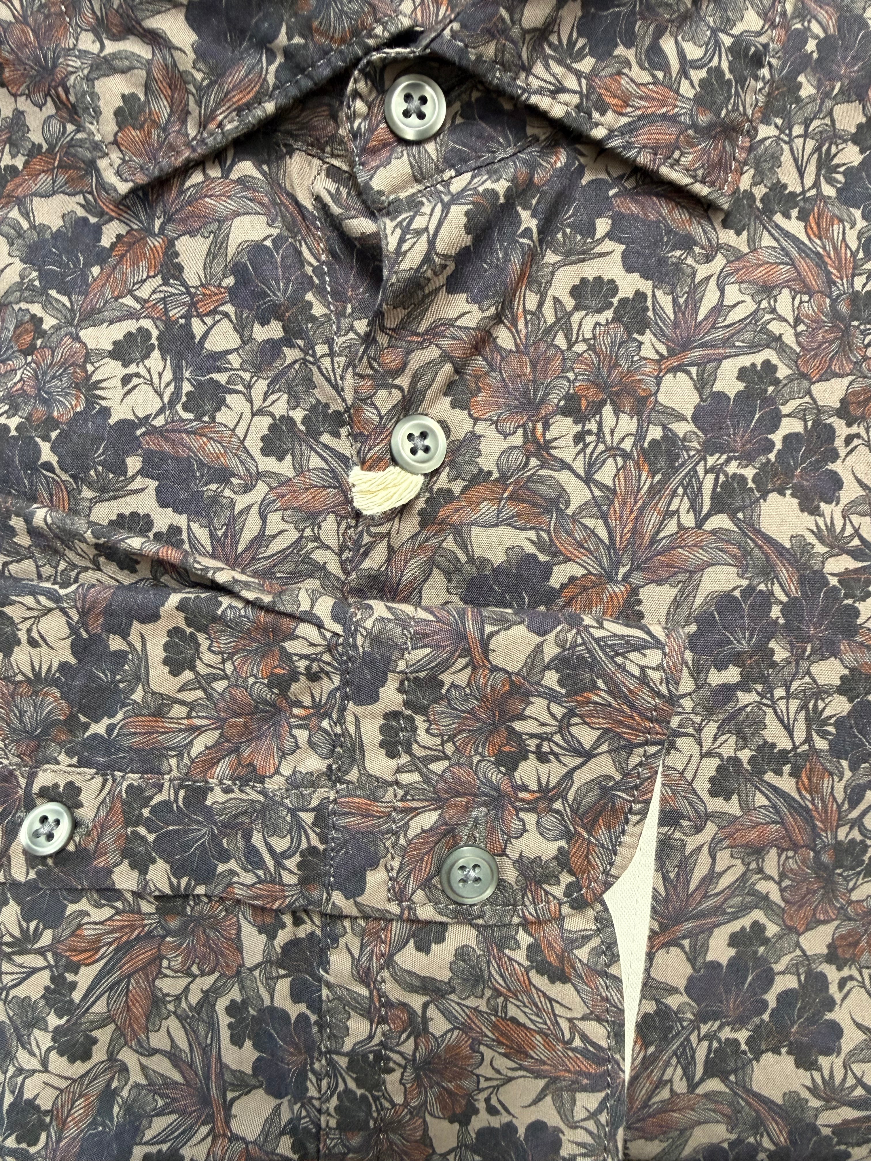 Fil Noir - Treviso HBD Shirt - Brown Lily Multi