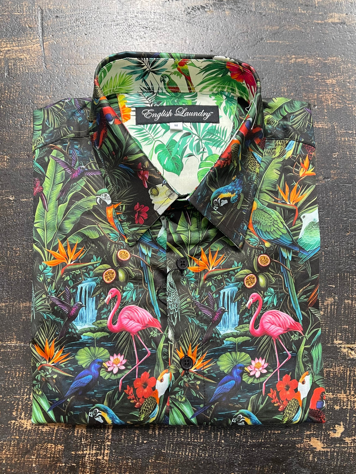 English Laundry - John Lennon SS Shirt - Brids Of Paradise Multi