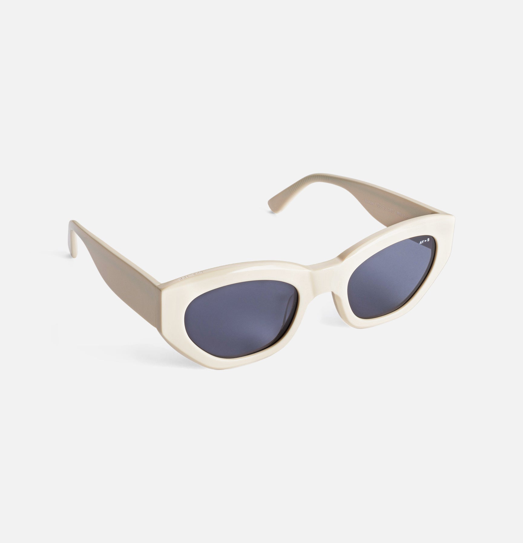 James Ay - Blaze Sunglasses - Solid Ivory