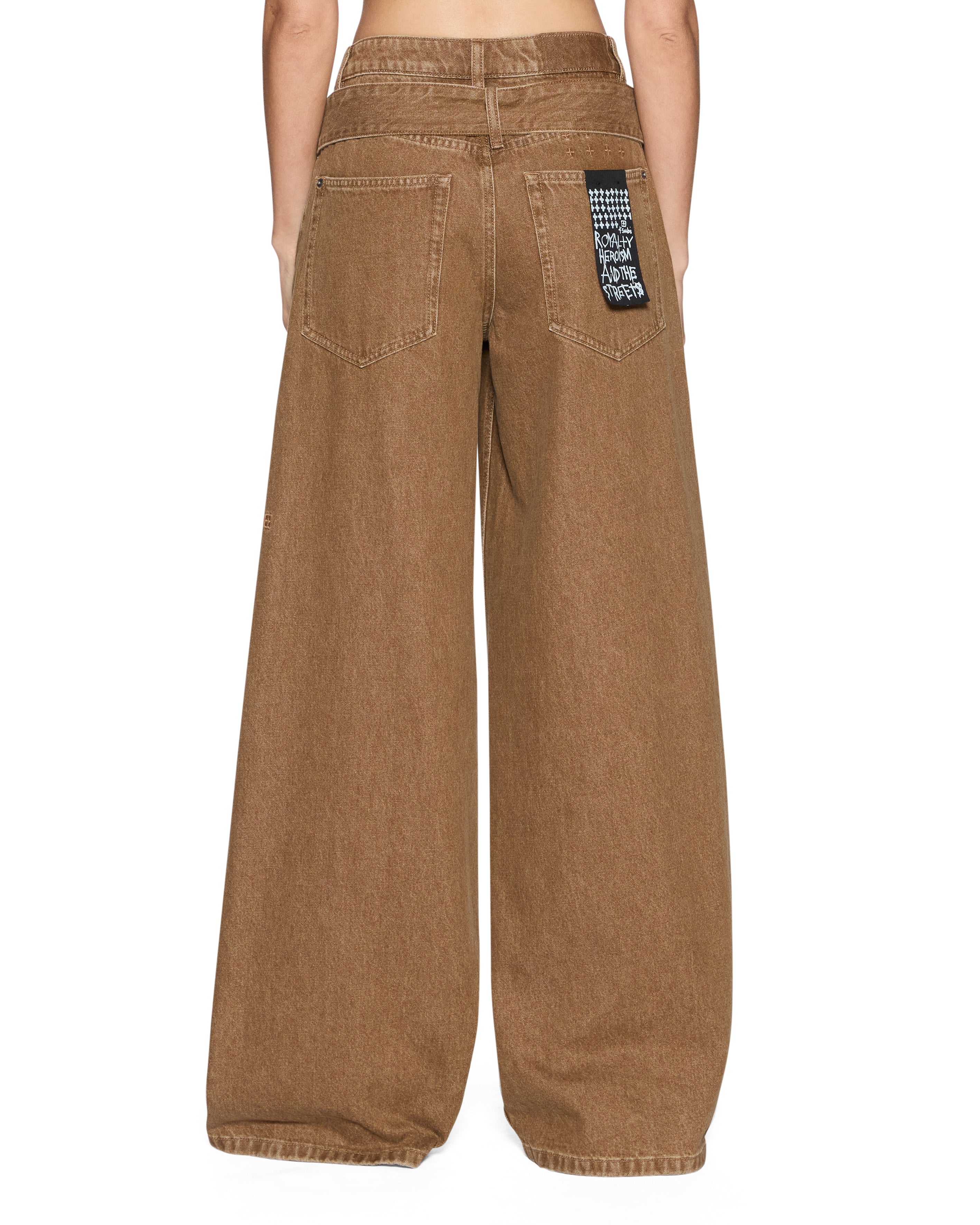Ksubi - Boyfriend Belted Jean - Rider Brown