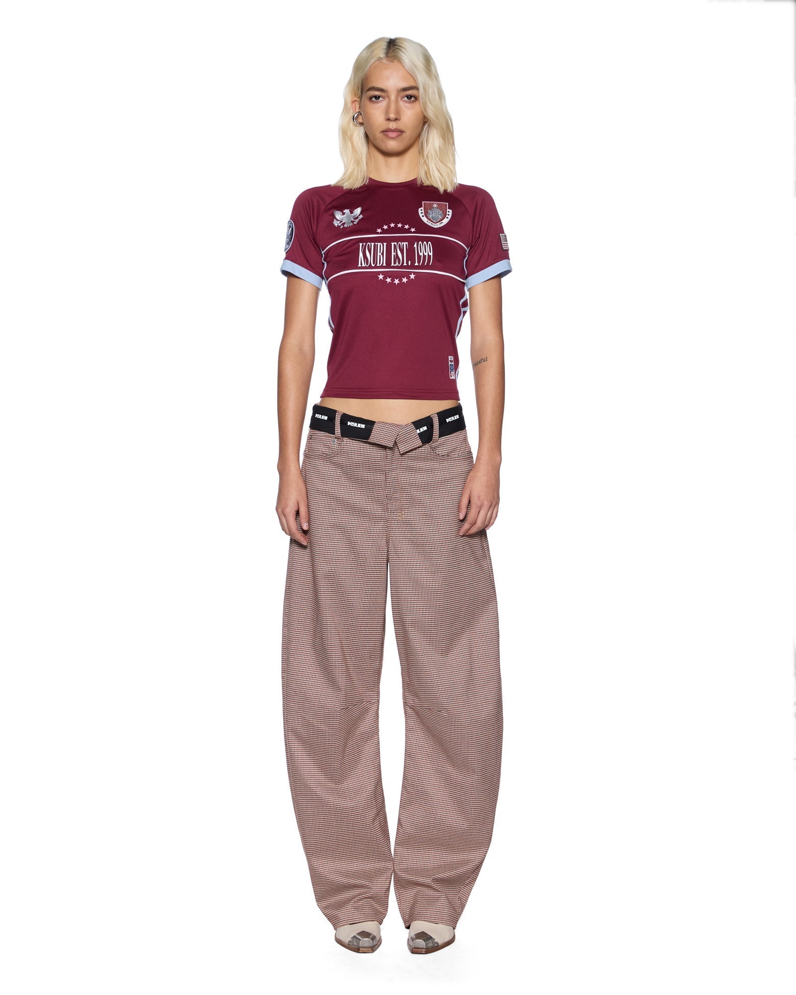 Ksubi - Surround Vision Baby Jersey Tee - Sangria