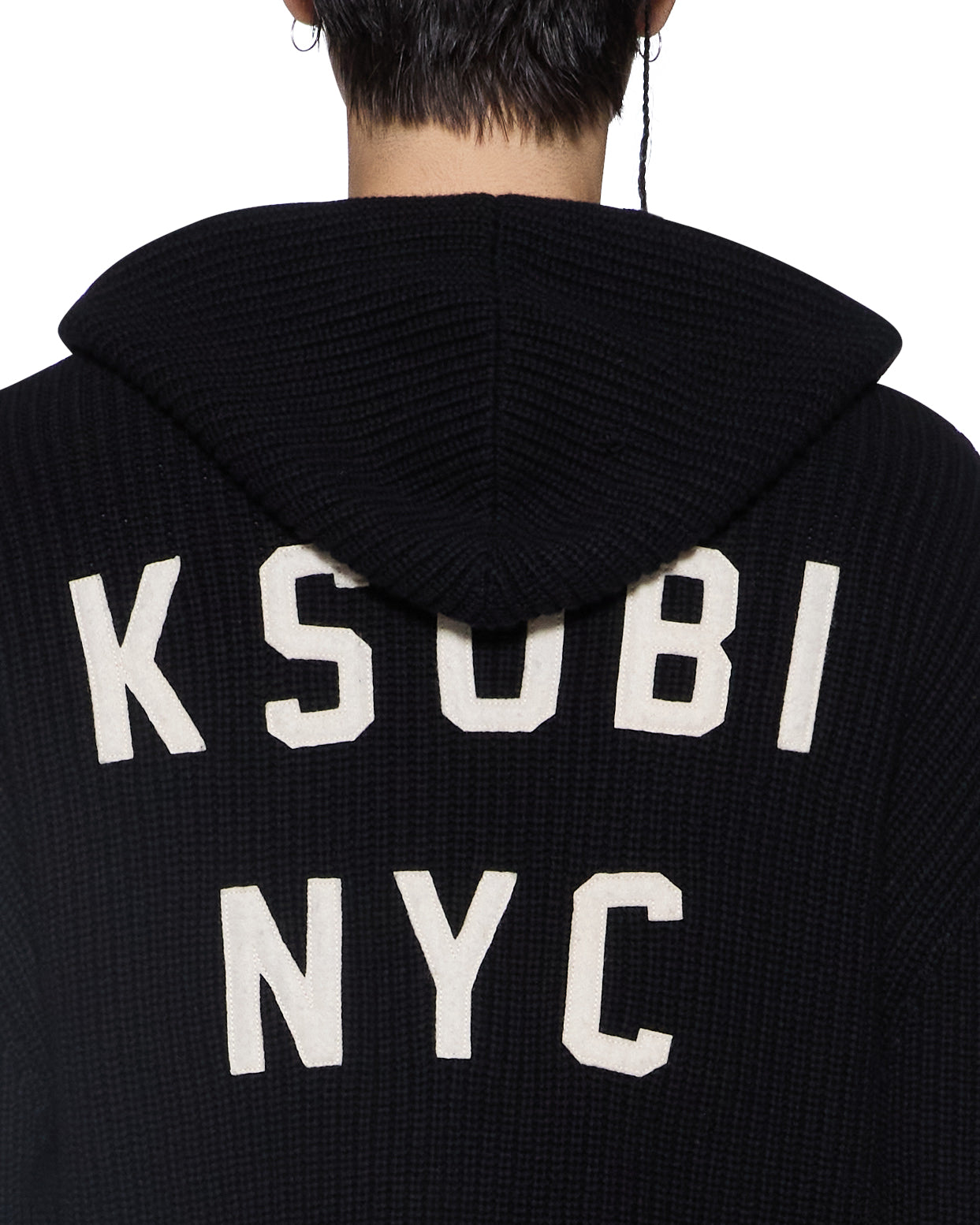 Ksubi - Boxer Zip Knit Hoodie - Midnight