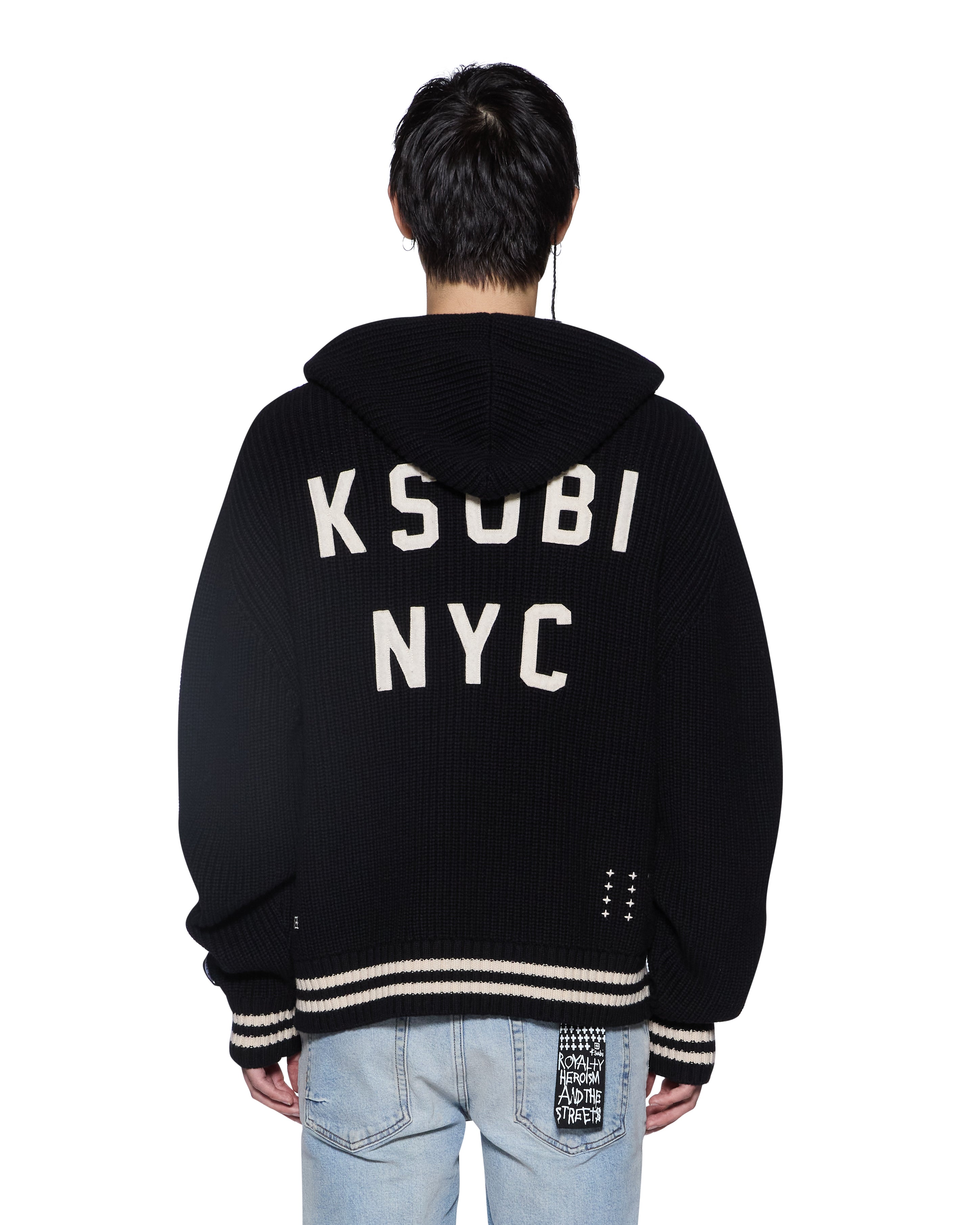 Ksubi - Boxer Zip Knit Hoodie - Midnight