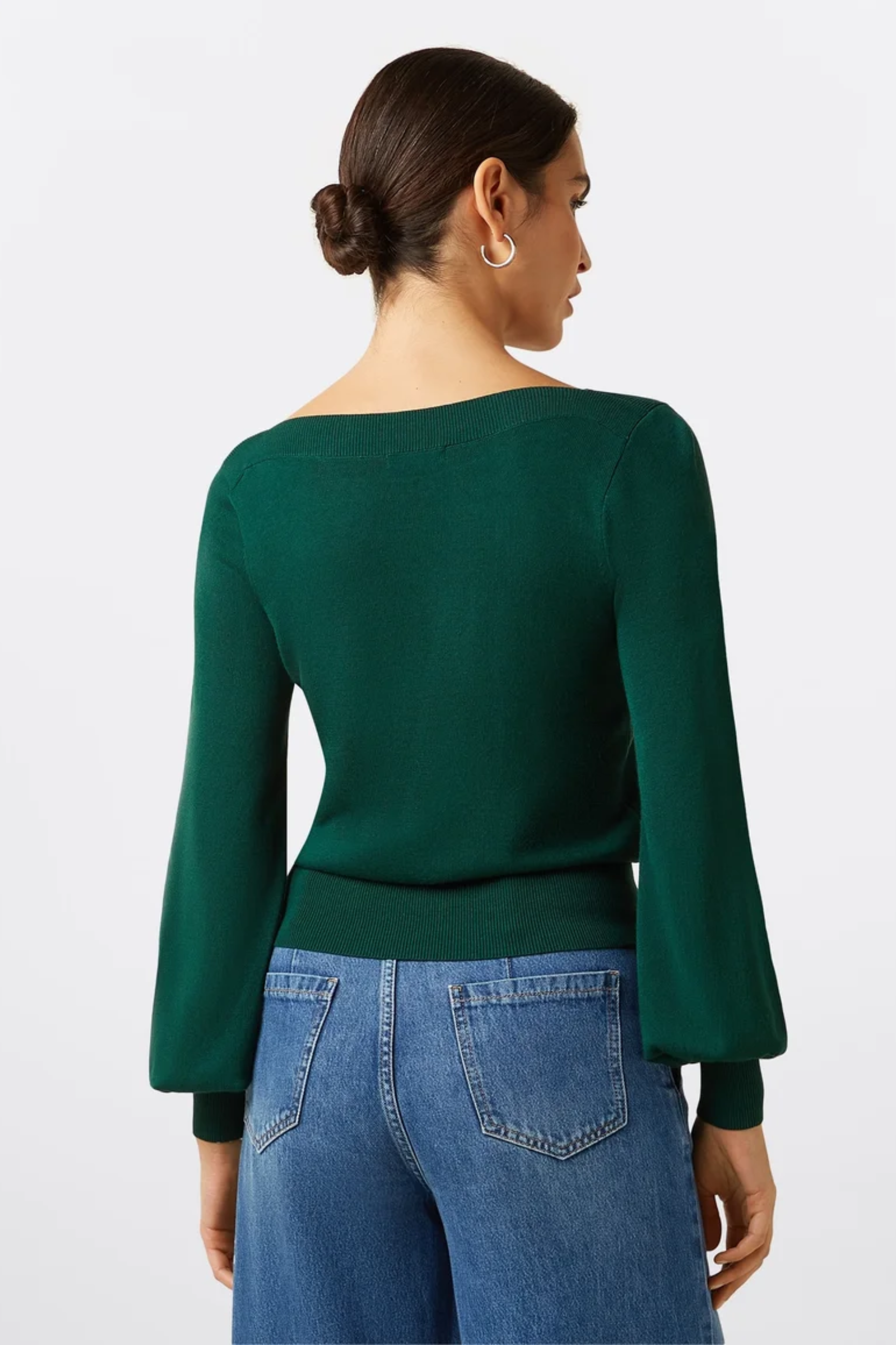 King Louie - Audrey Bell Top Azzy - Botanical Green