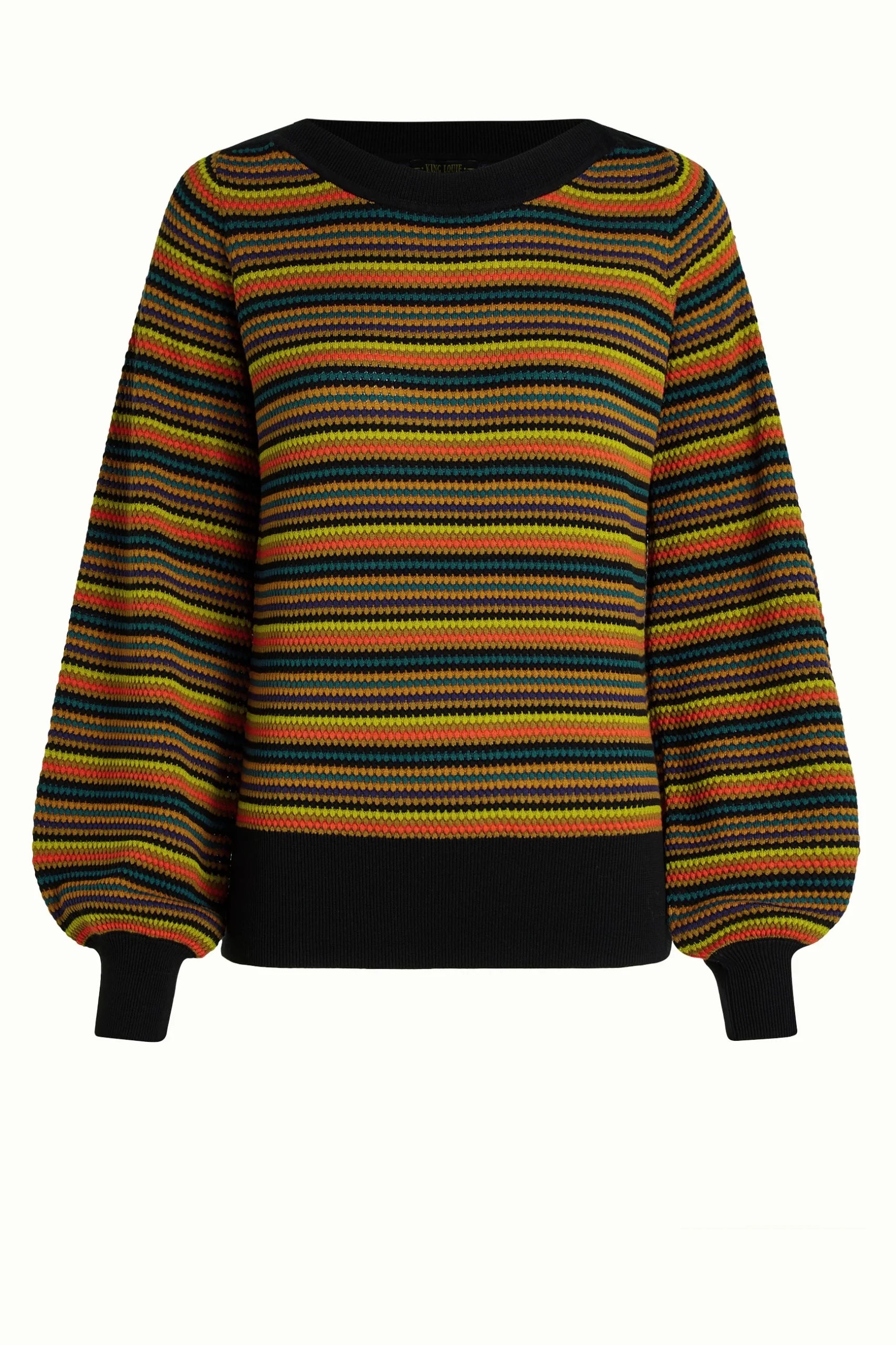 King Louie - Audrey Bell Top Marielle - Black