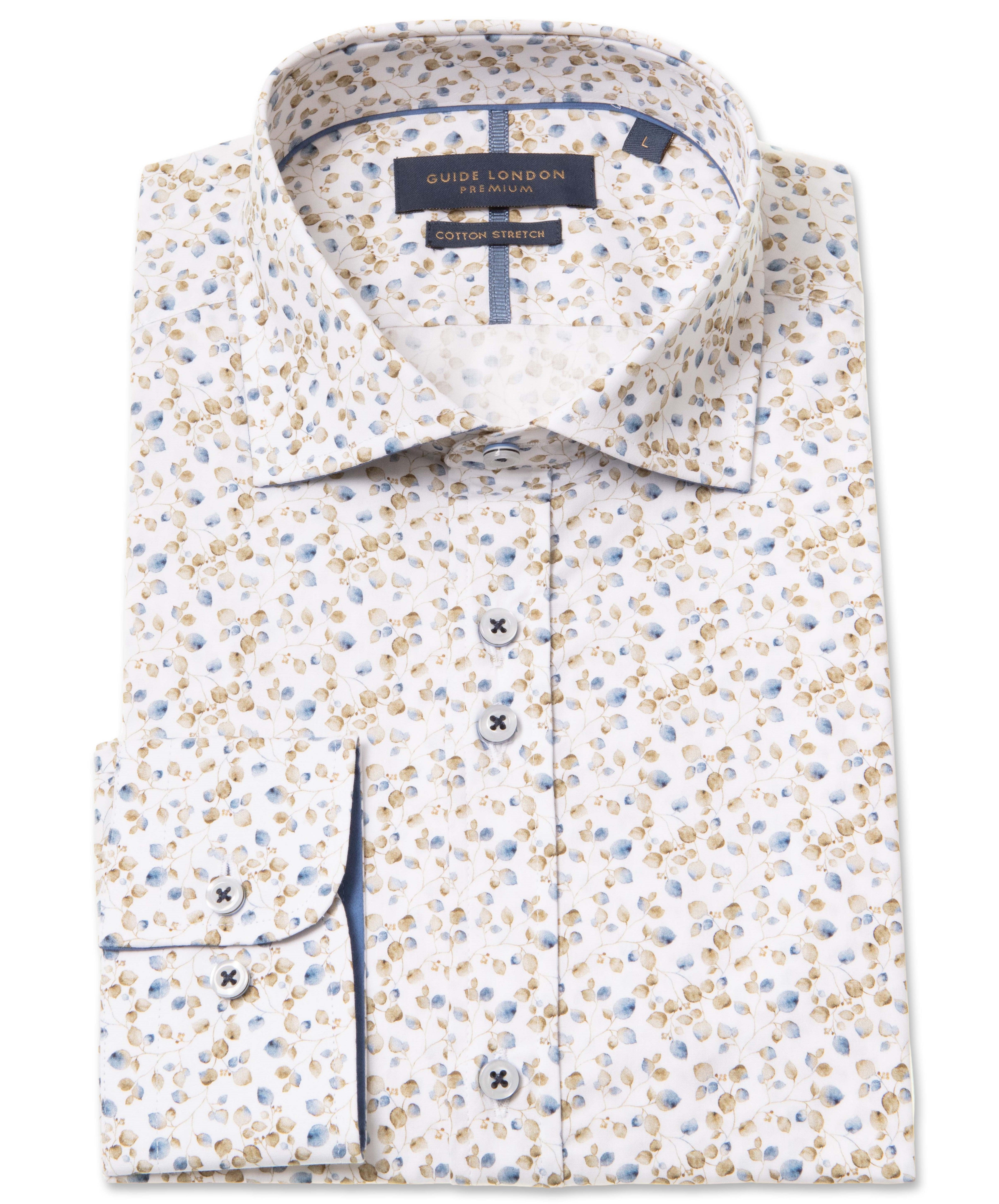 Guide London - Tiny Leaf LS Shirt - Multi