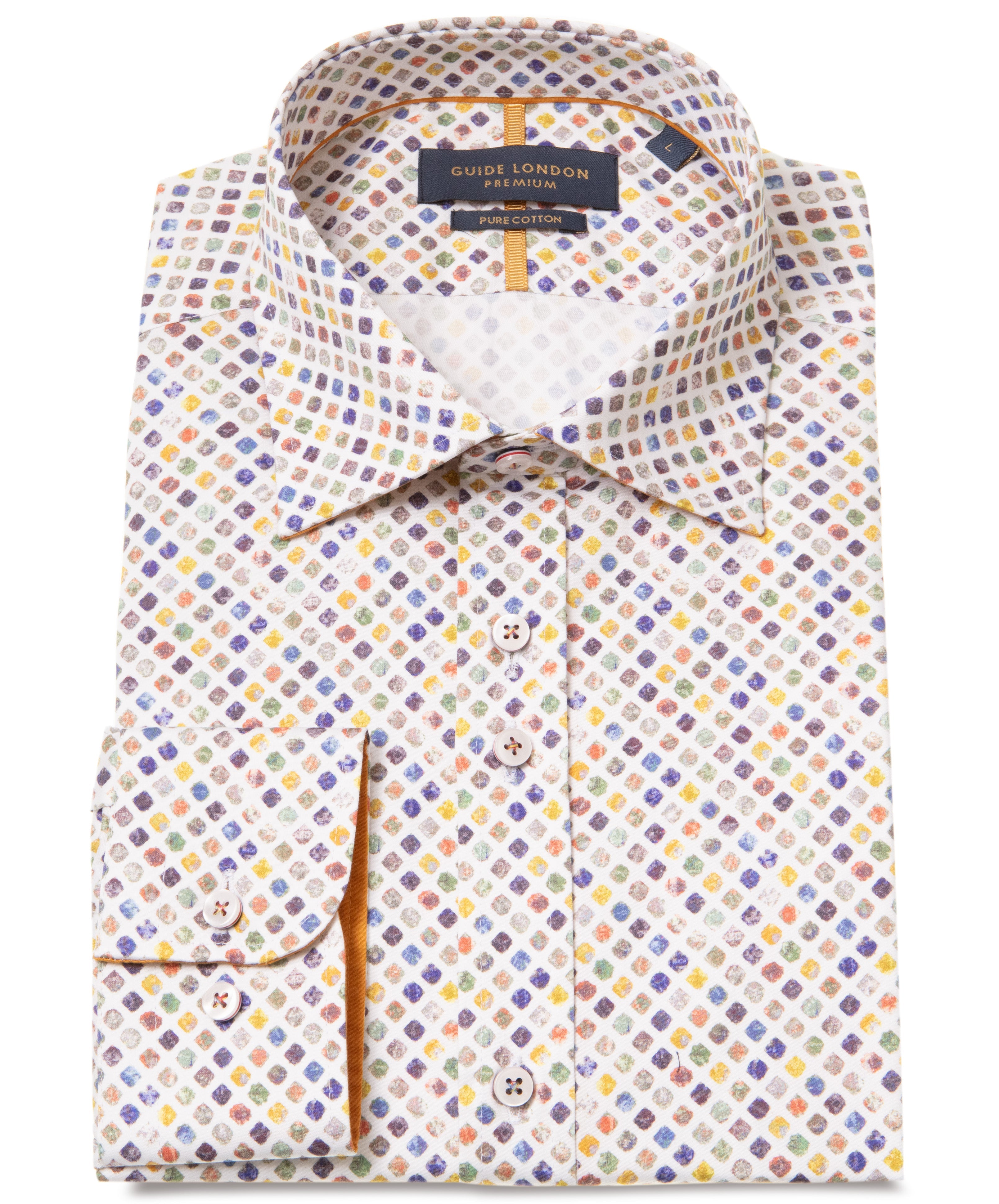 Guide London - Jewel LS Shirt - White/Multi