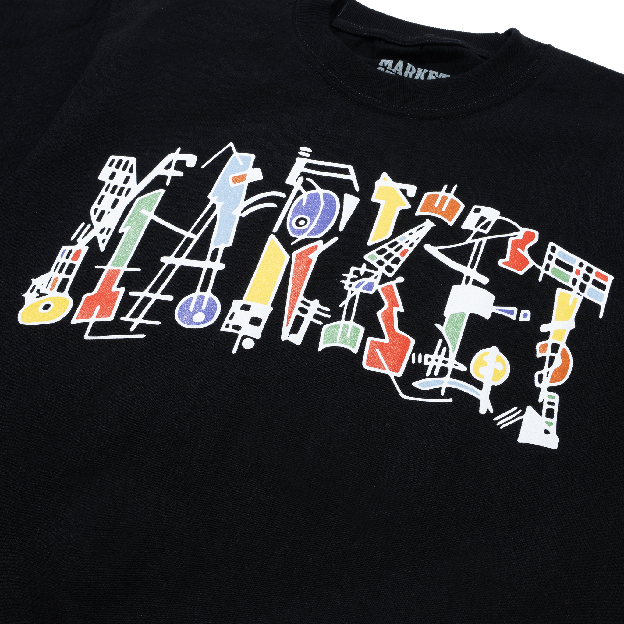 Market - Work Of Arc Tee - Black