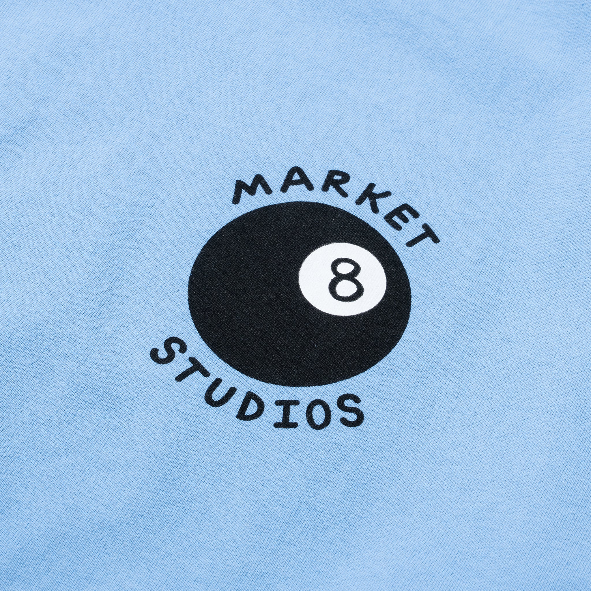 Market - Eight Ball Tee - Blue