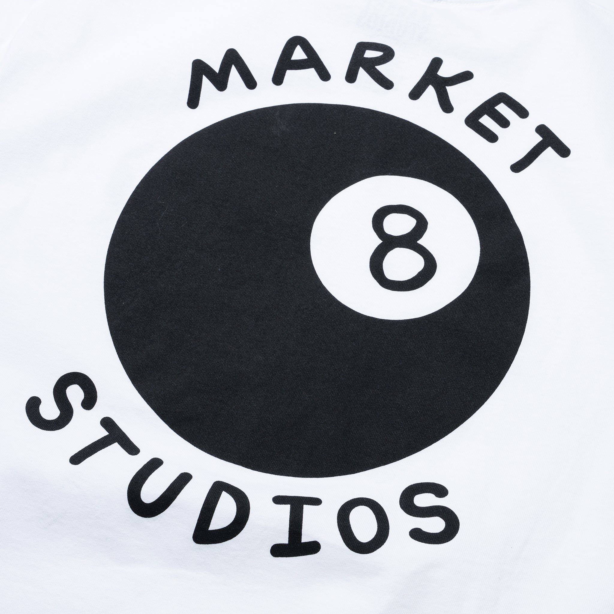 Market - Eight Ball Tee - White