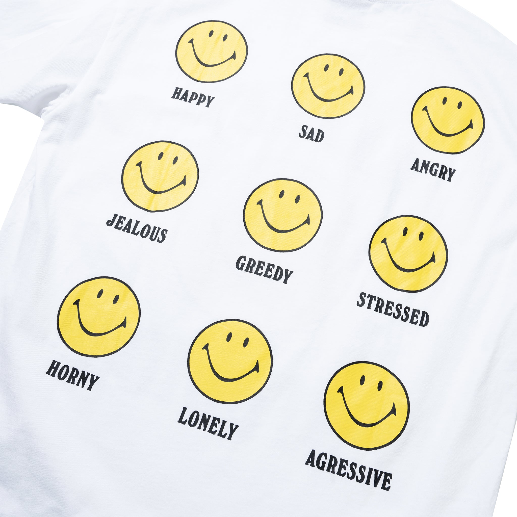 Market - Smiley Mood Tee - White