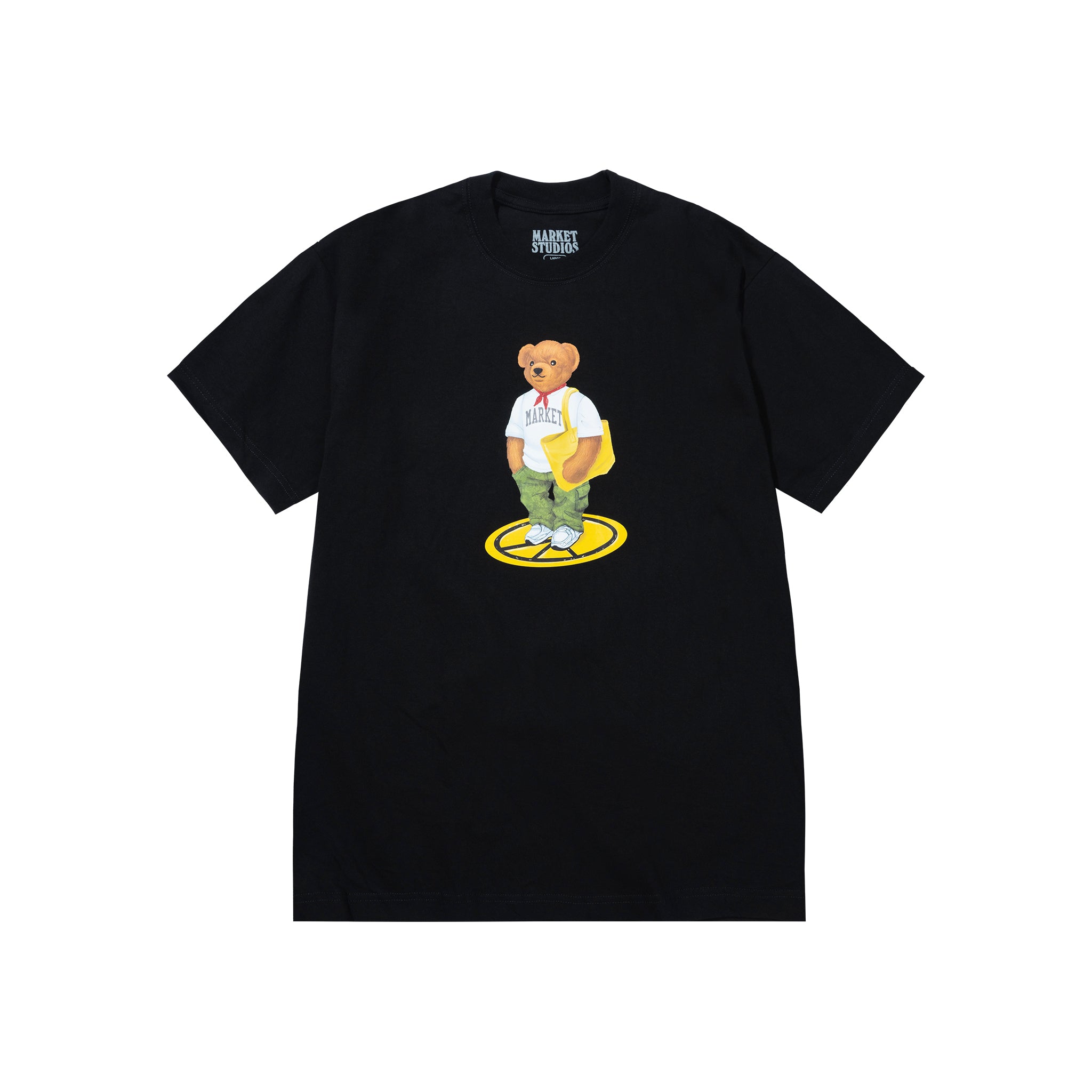 Market - Stand For Peace Bear Tee - Black