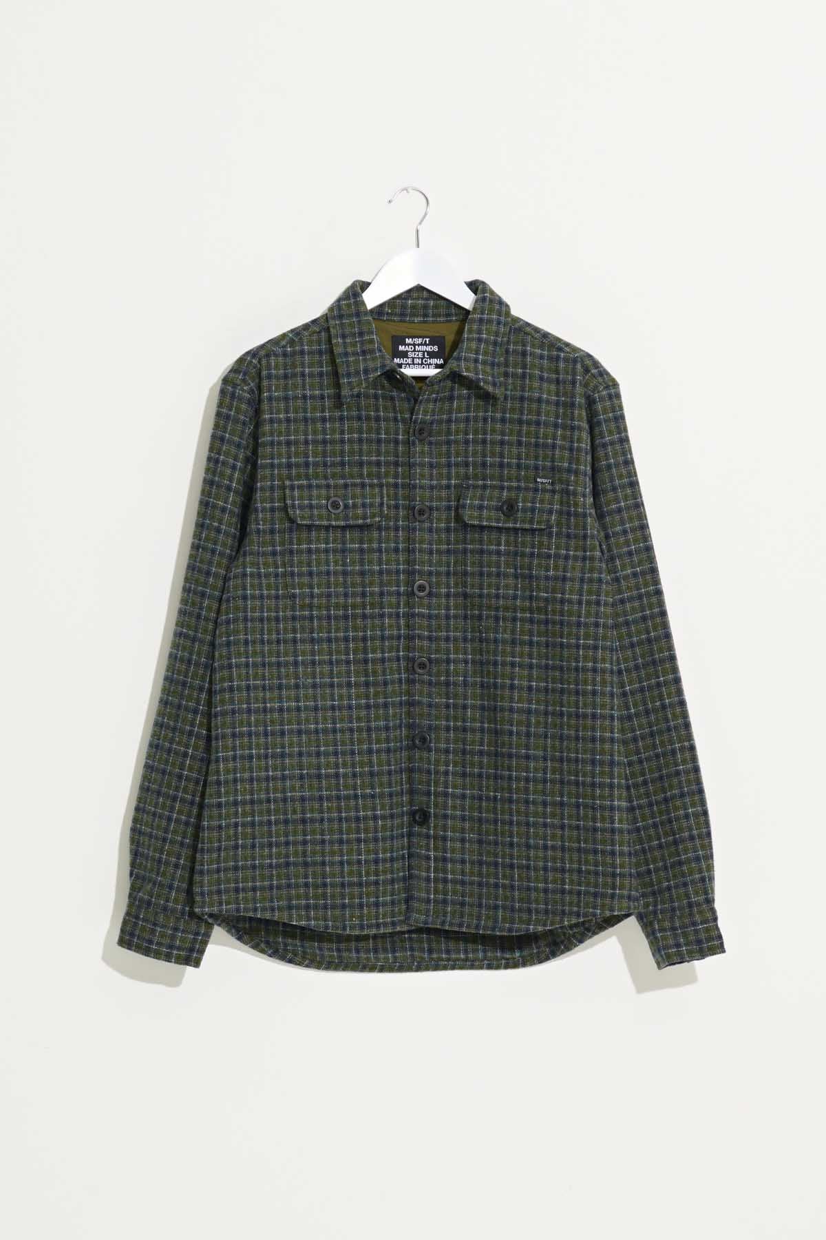 Misfit - Chartered Pond Overshirt - Forest