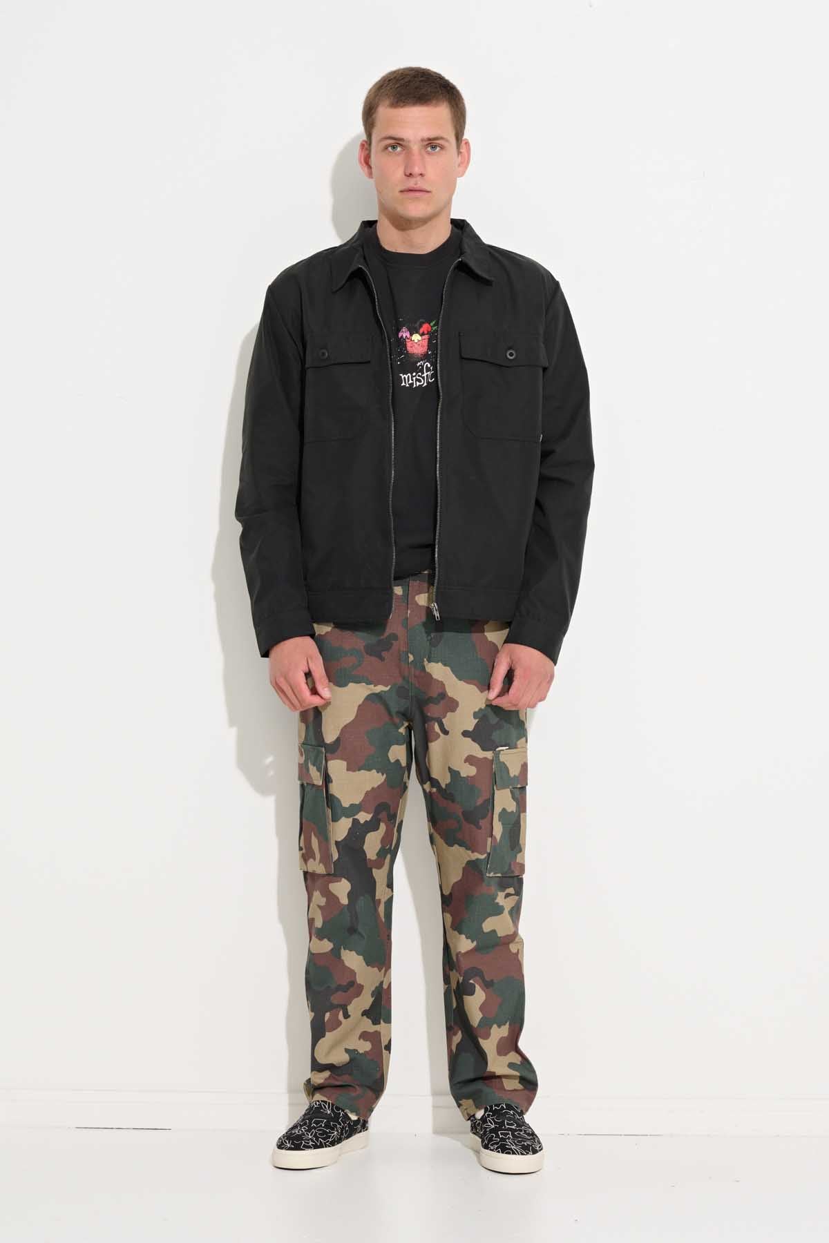 Misfit - Lukid Work Jacket - Washed Black