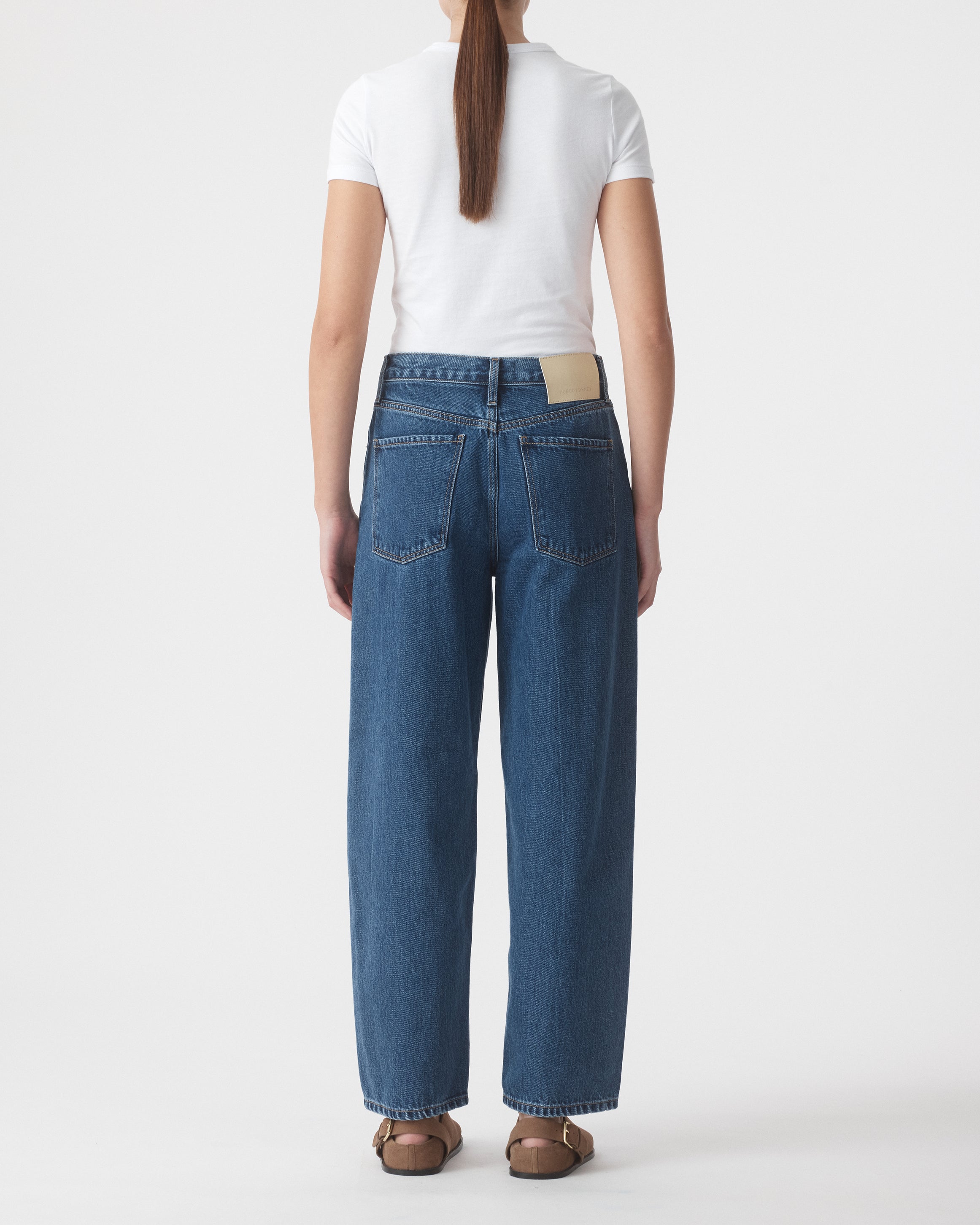 Nobody - Walker Seamed Jean - Stormy Blue