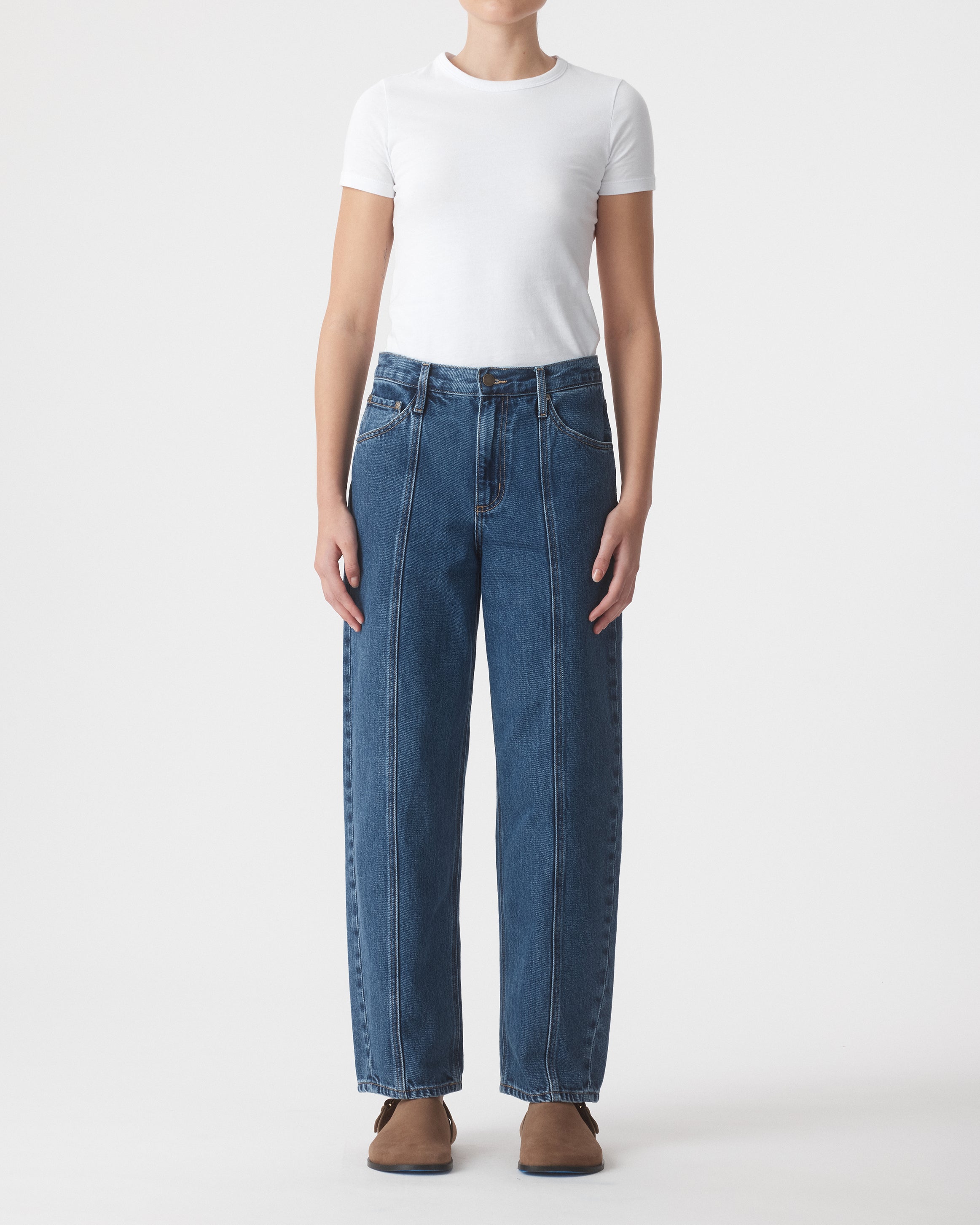 Nobody - Walker Seamed Jean - Stormy Blue