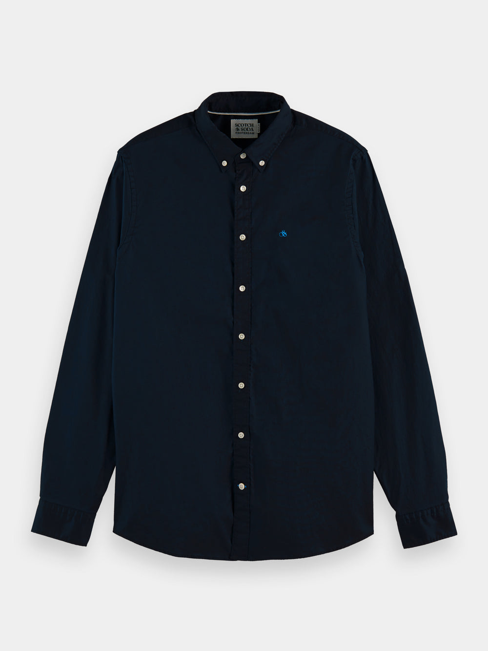 Scotch & Soda - Organic Oxford Regular Fit Shirt - Night