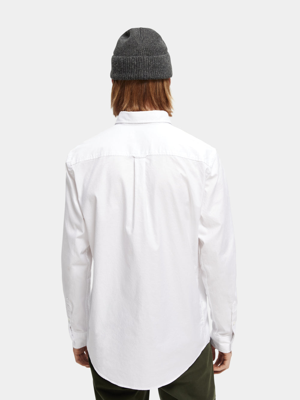 Scotch & Soda - Organic Oxford Regular Fit Shirt - White