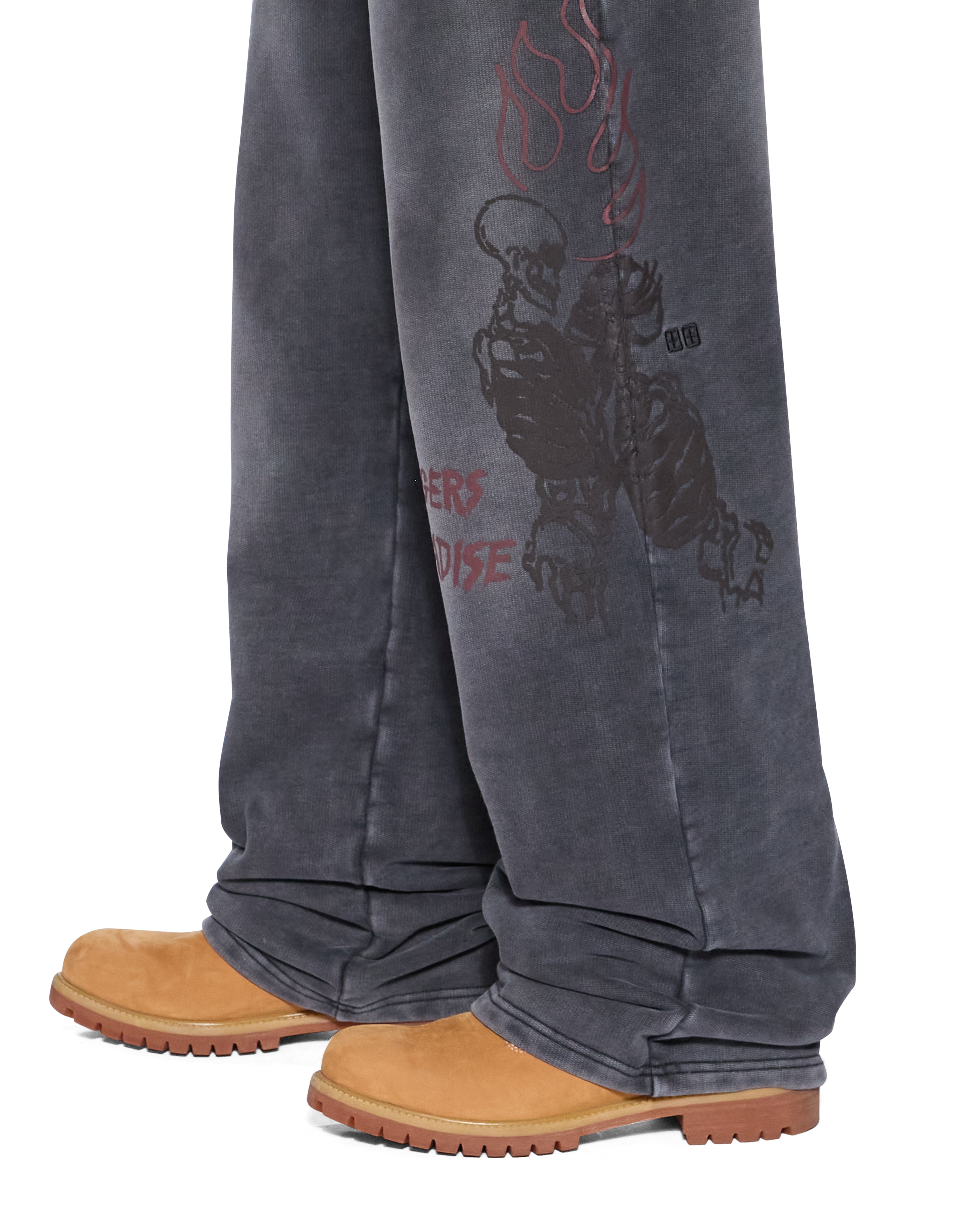Ksubi - Skool Tunnel Trak Pant - Charcoal Fade
