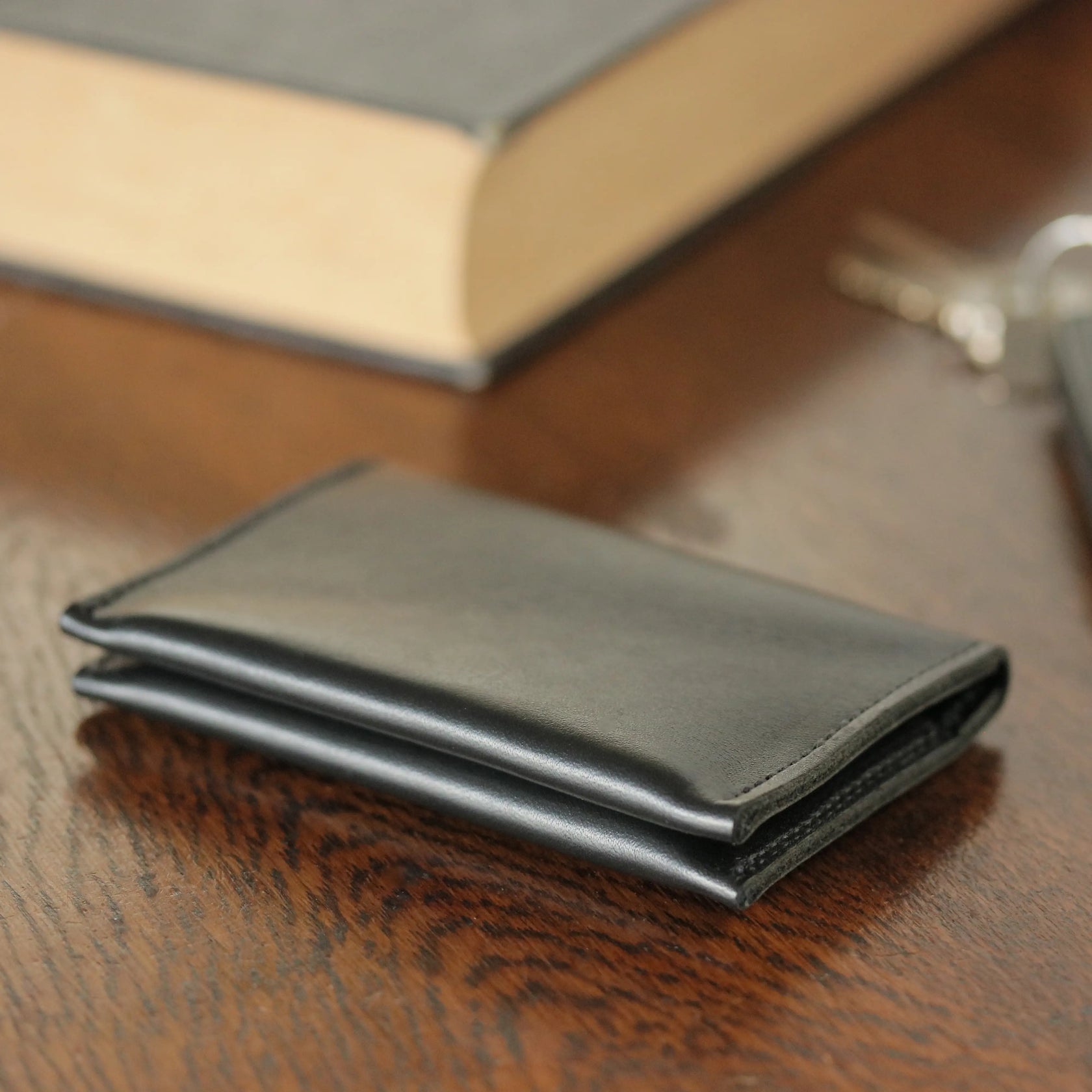 Parisian - Crafted Folded Wallet - Black