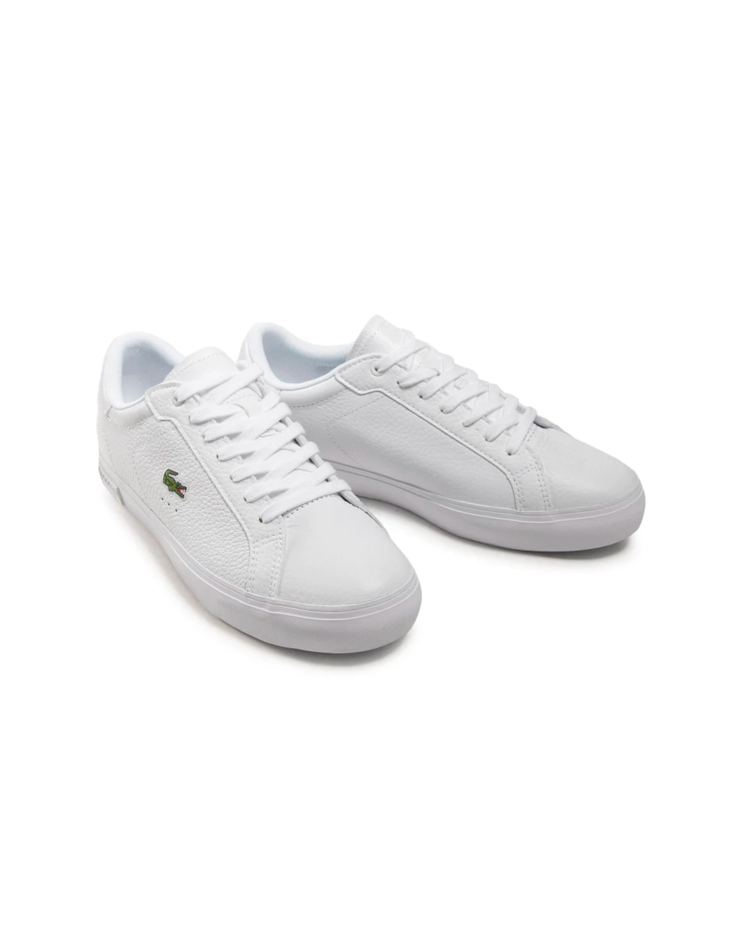 Mens Lacoste Bayliss Athletic Shoe - White Monochrome | Journeys