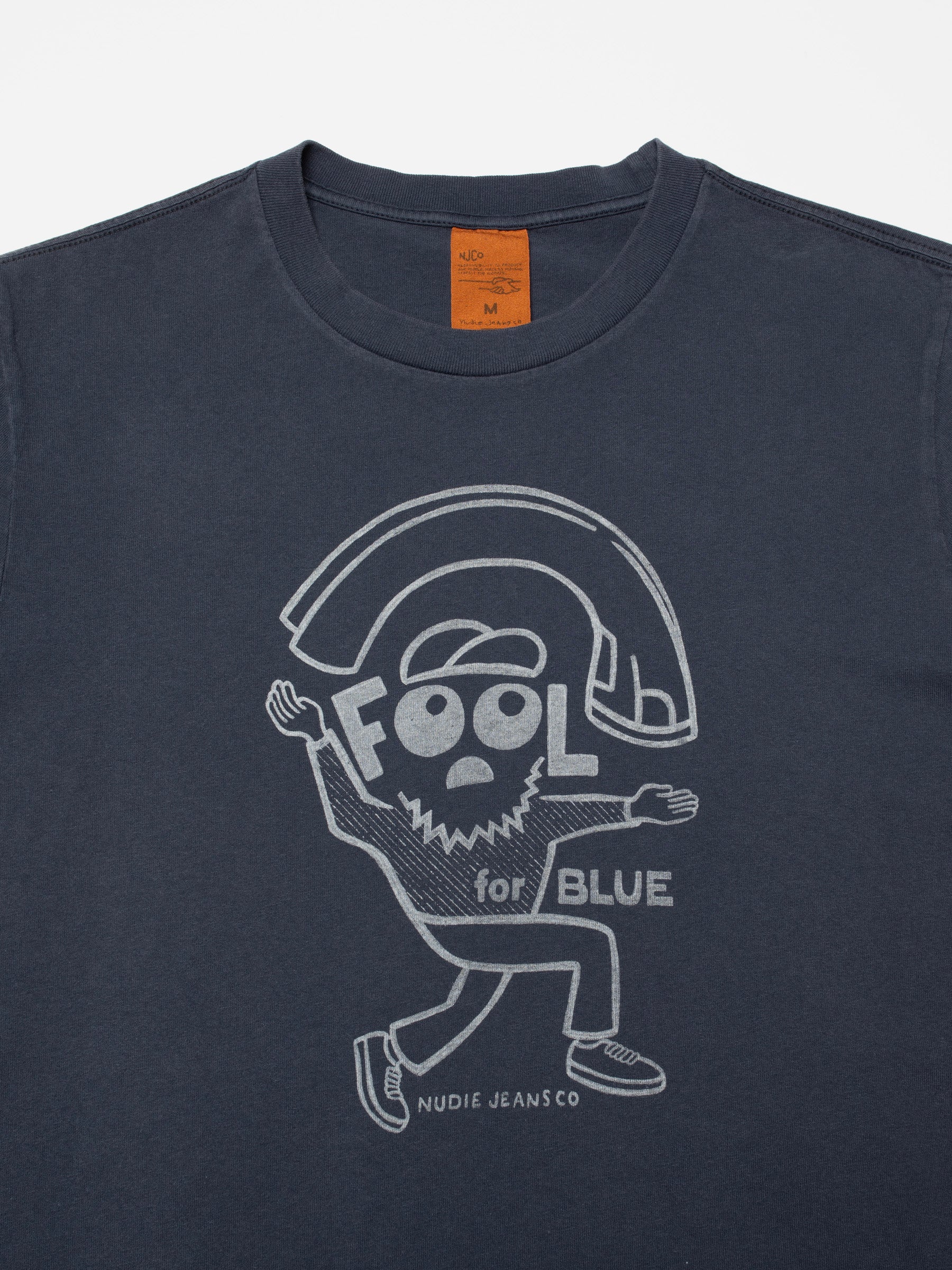 Nudie - Roy Jeanjuggler Tee - Dark Blue