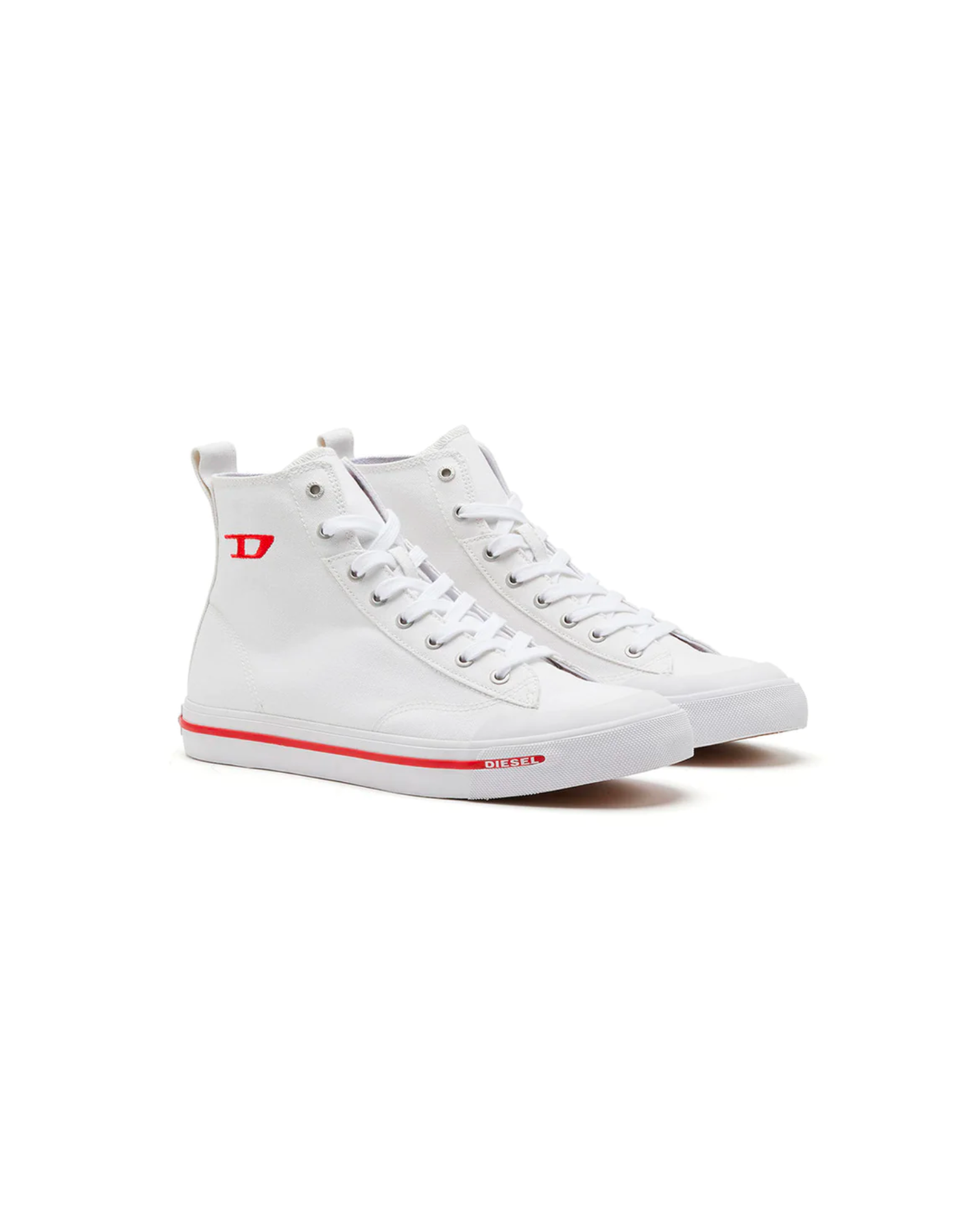 White 2025 diesel sneakers
