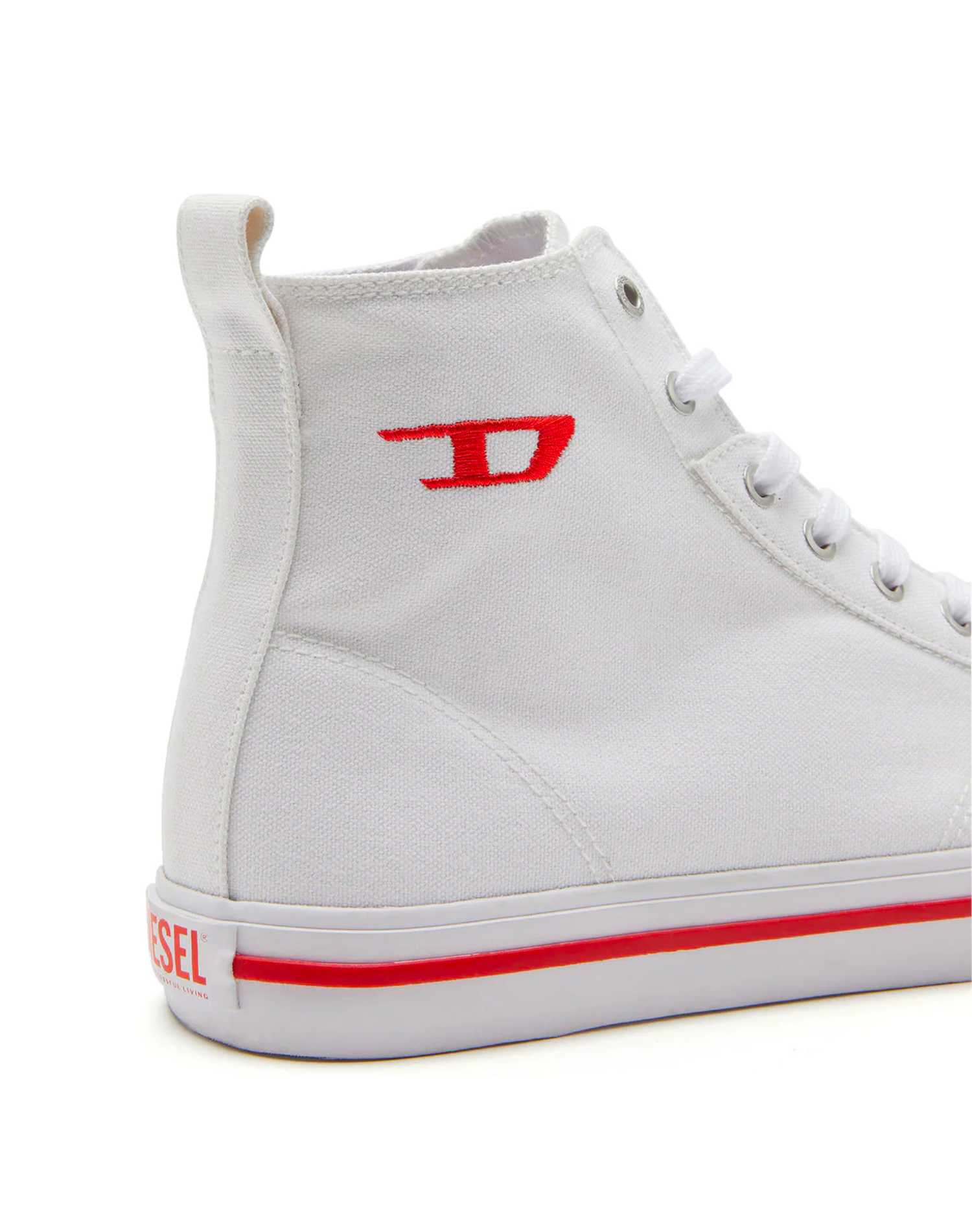 Diesel - S-Athos Mid Sneakers - White