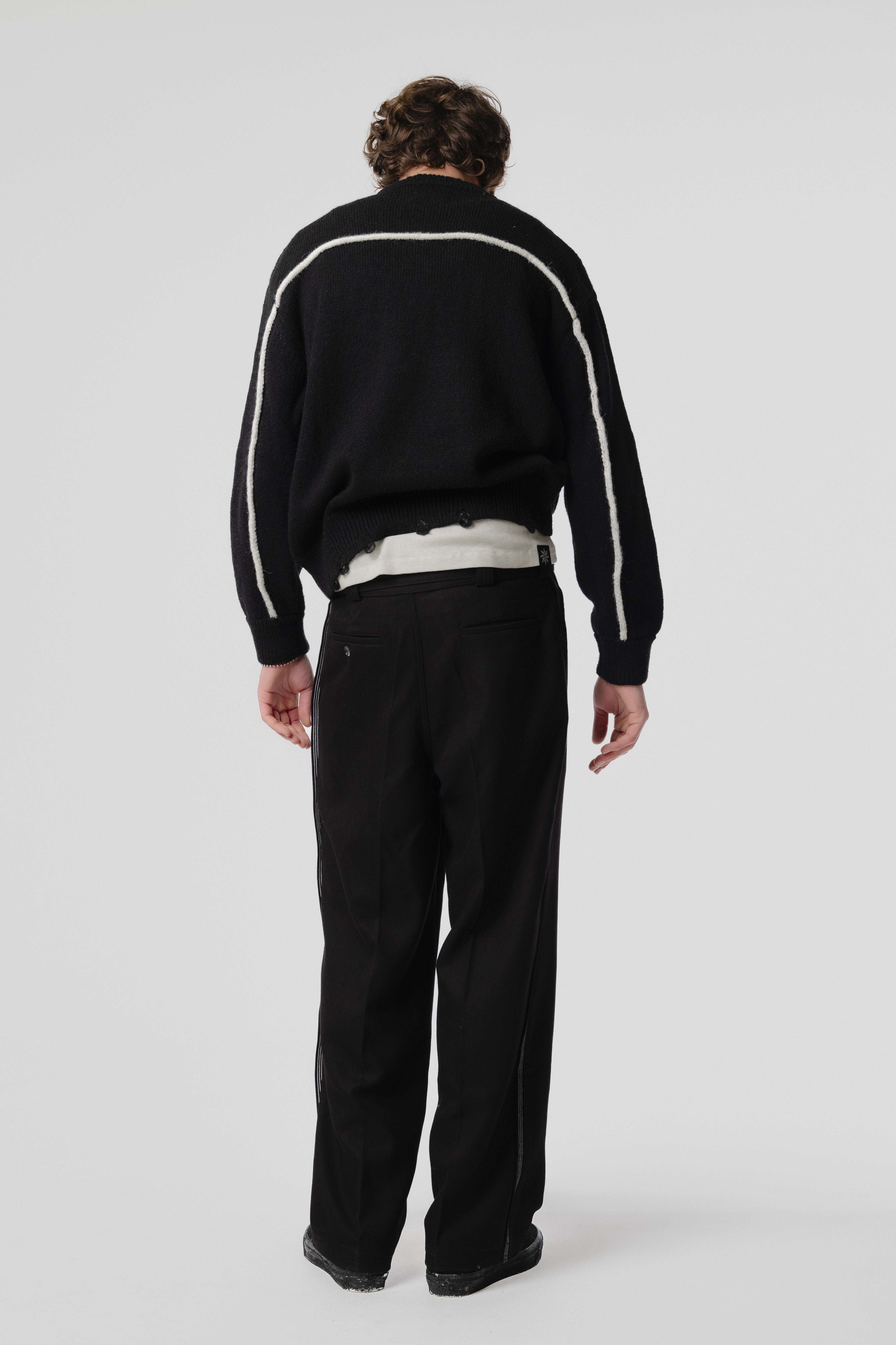 Beach Brains - Session Knit - Black/Bone