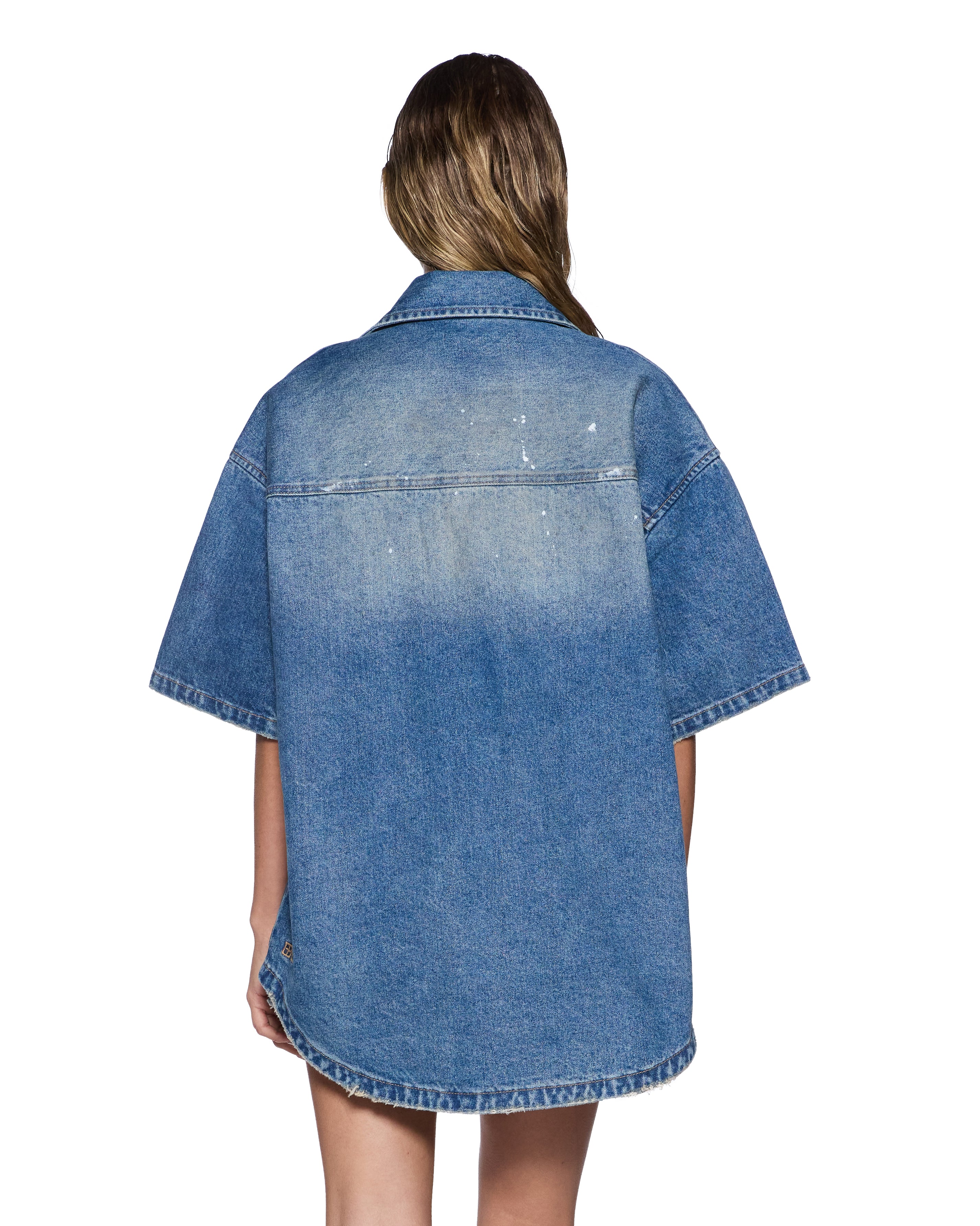 Ksubi - Garage Denim SS Shirt - Painter Blue