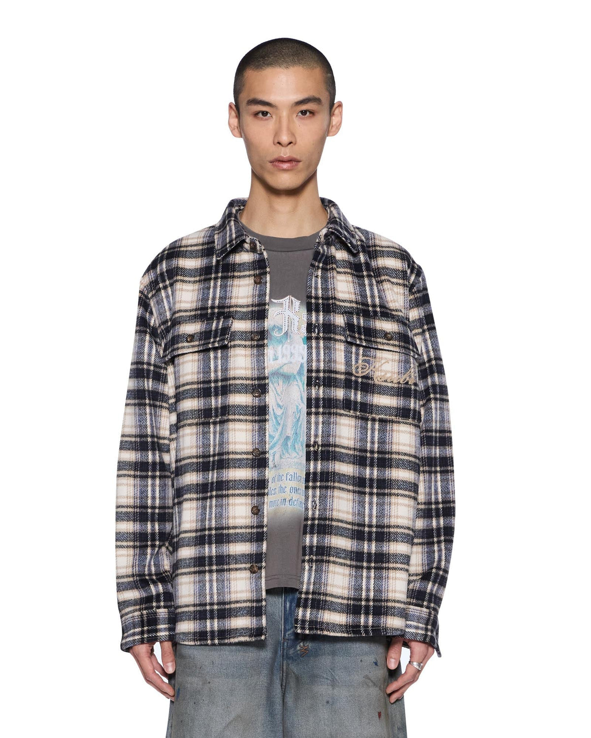 Ksubi - Signed Rosebowl LS Overshirt - K-Dip Blue