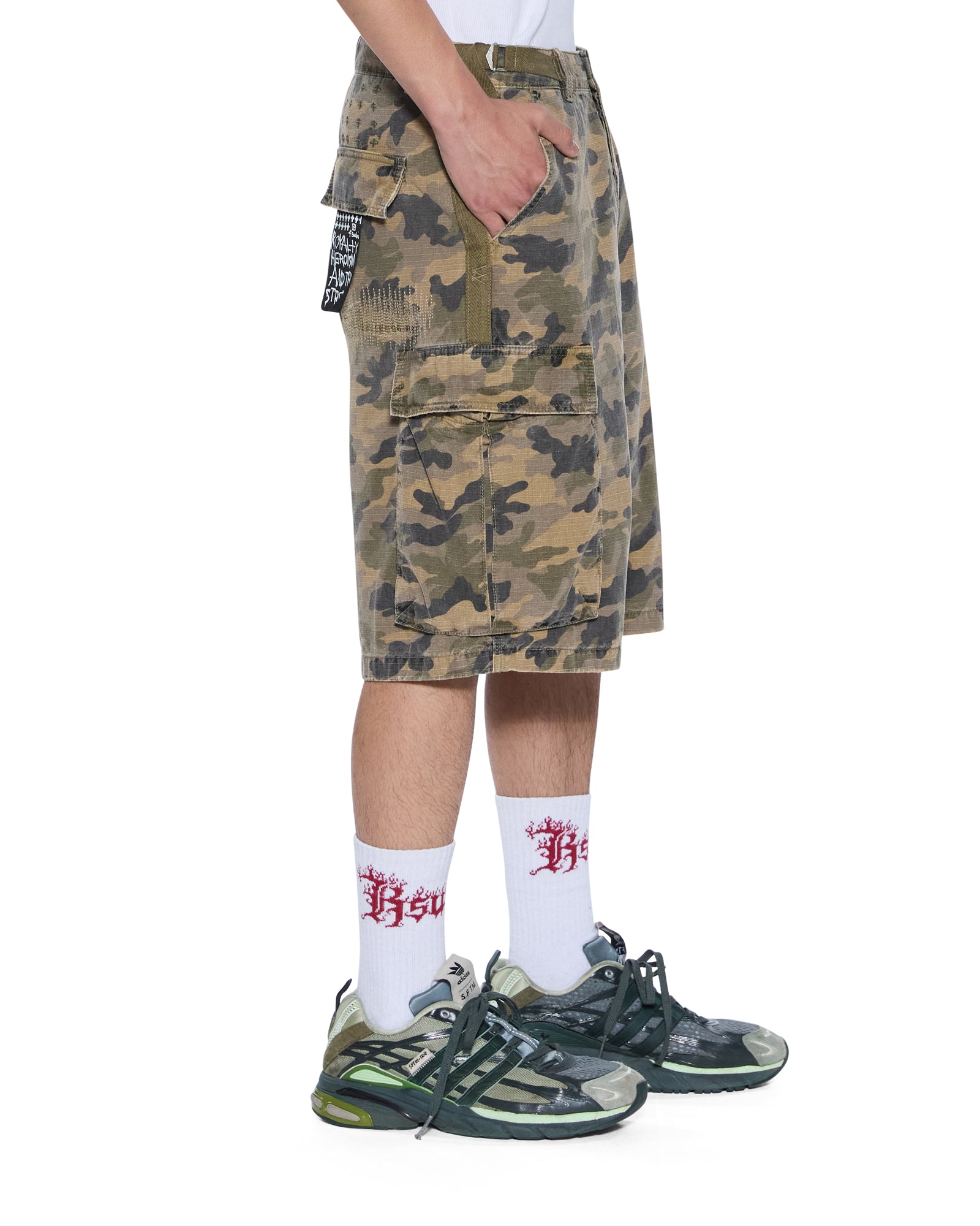 Ksubi - Troop Camo Cargo Short - Green