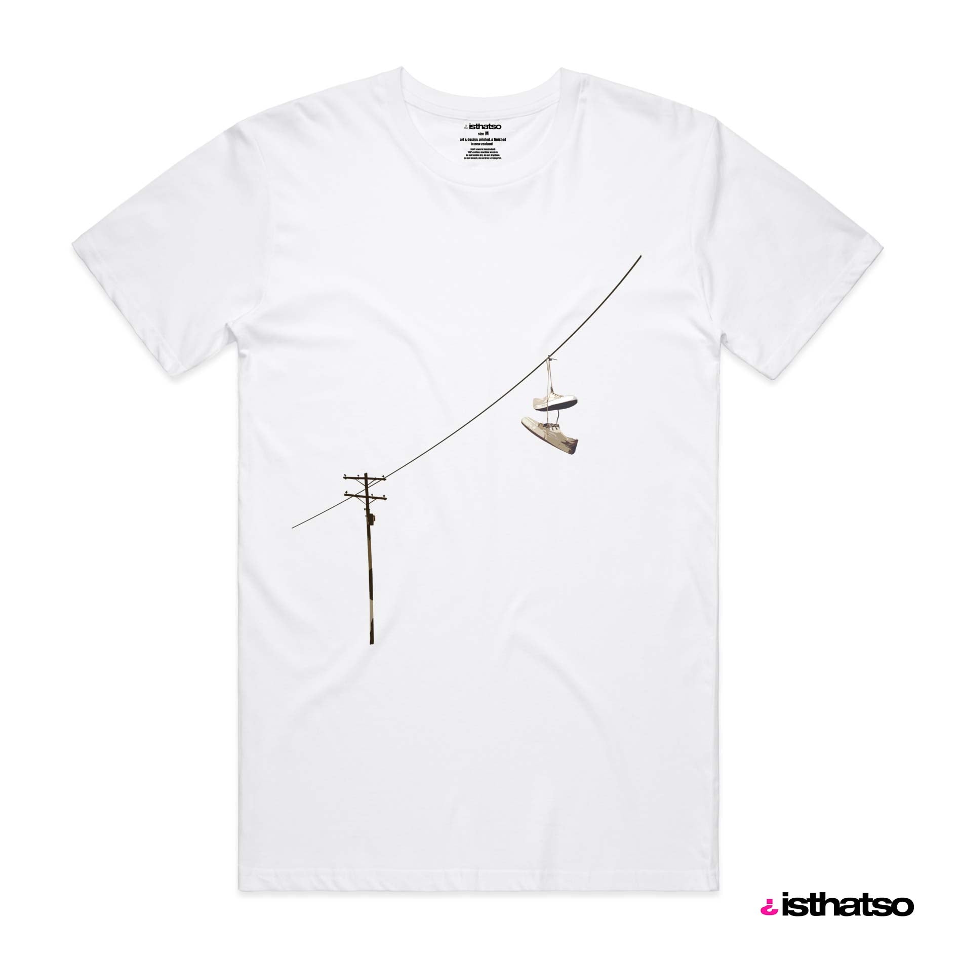 Isthatso - Sneakers SS Tee - White