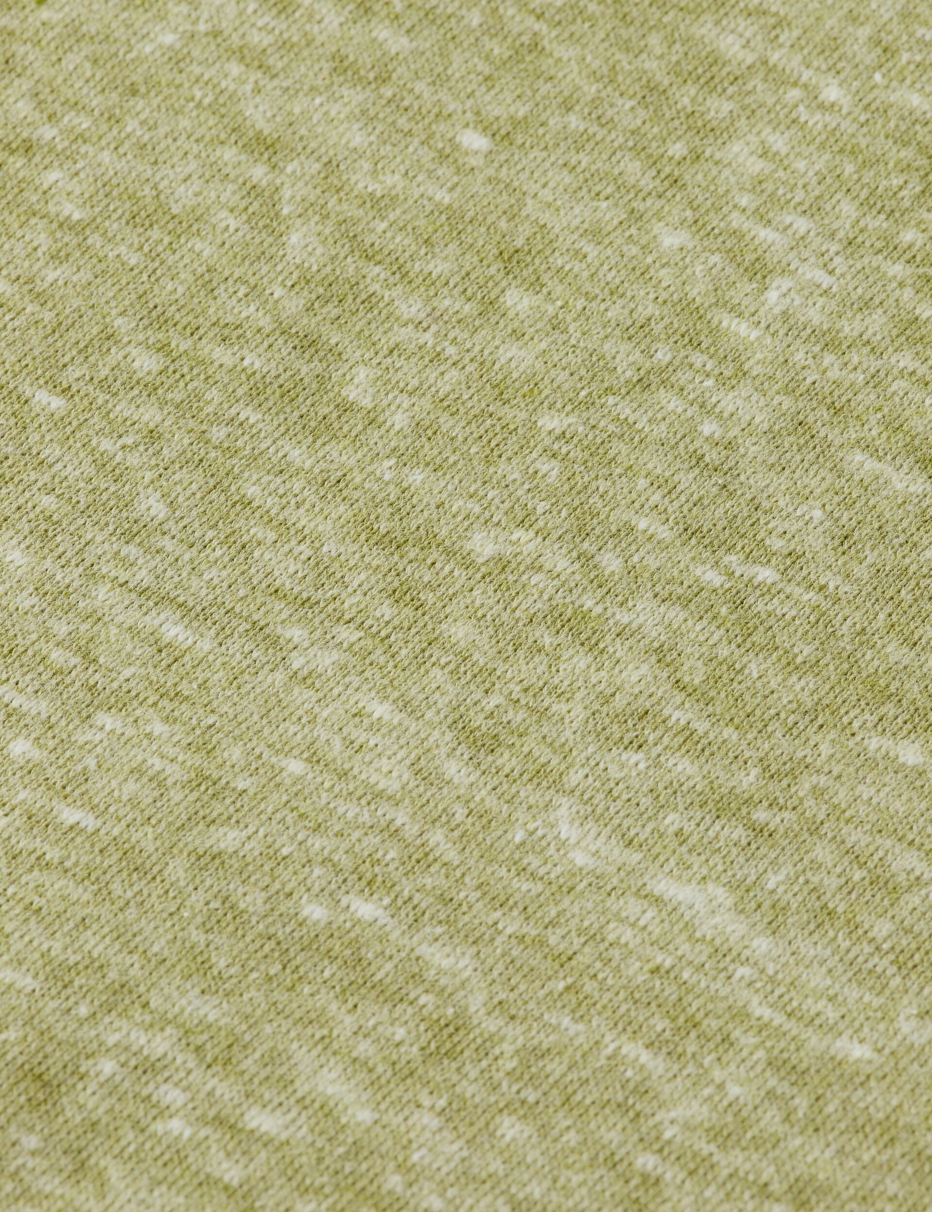 Scotch & Soda - Melange Crew Neck Sweatshirt - Calla Green Melange