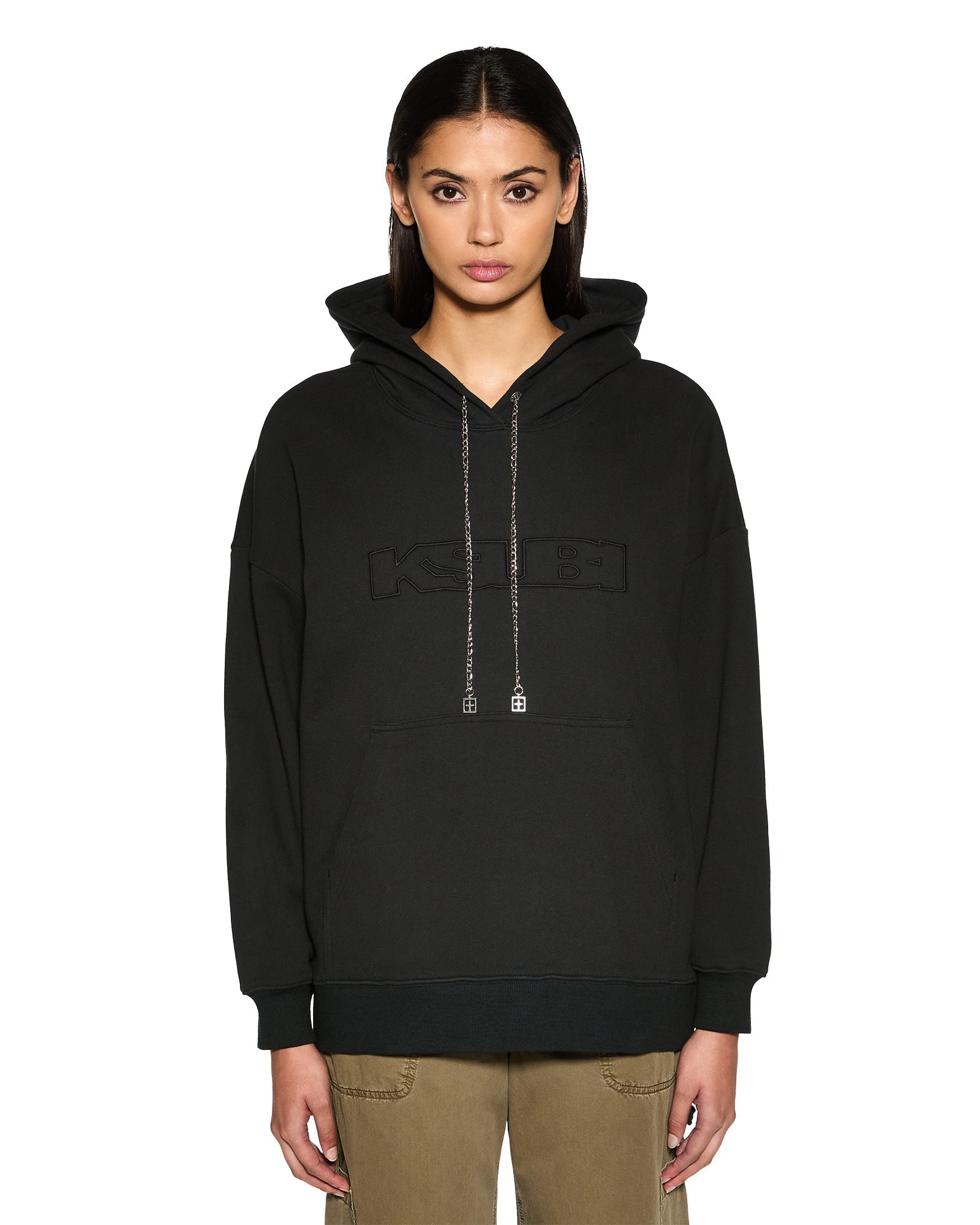 Ksubi - Unchained Oh G Oversized Hoodie - Black