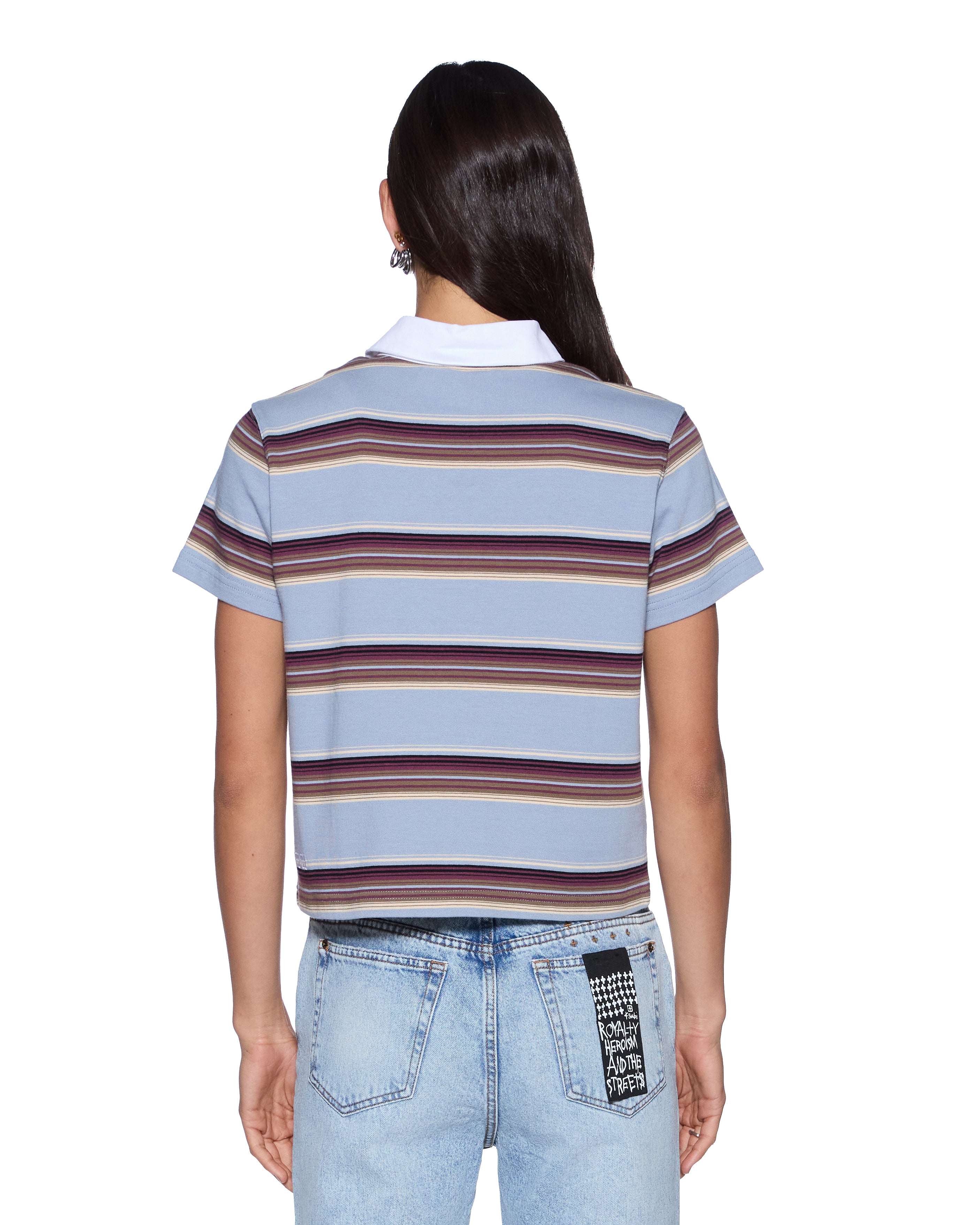 Ksubi - Sott Shrunken Polo - Multi Stripe