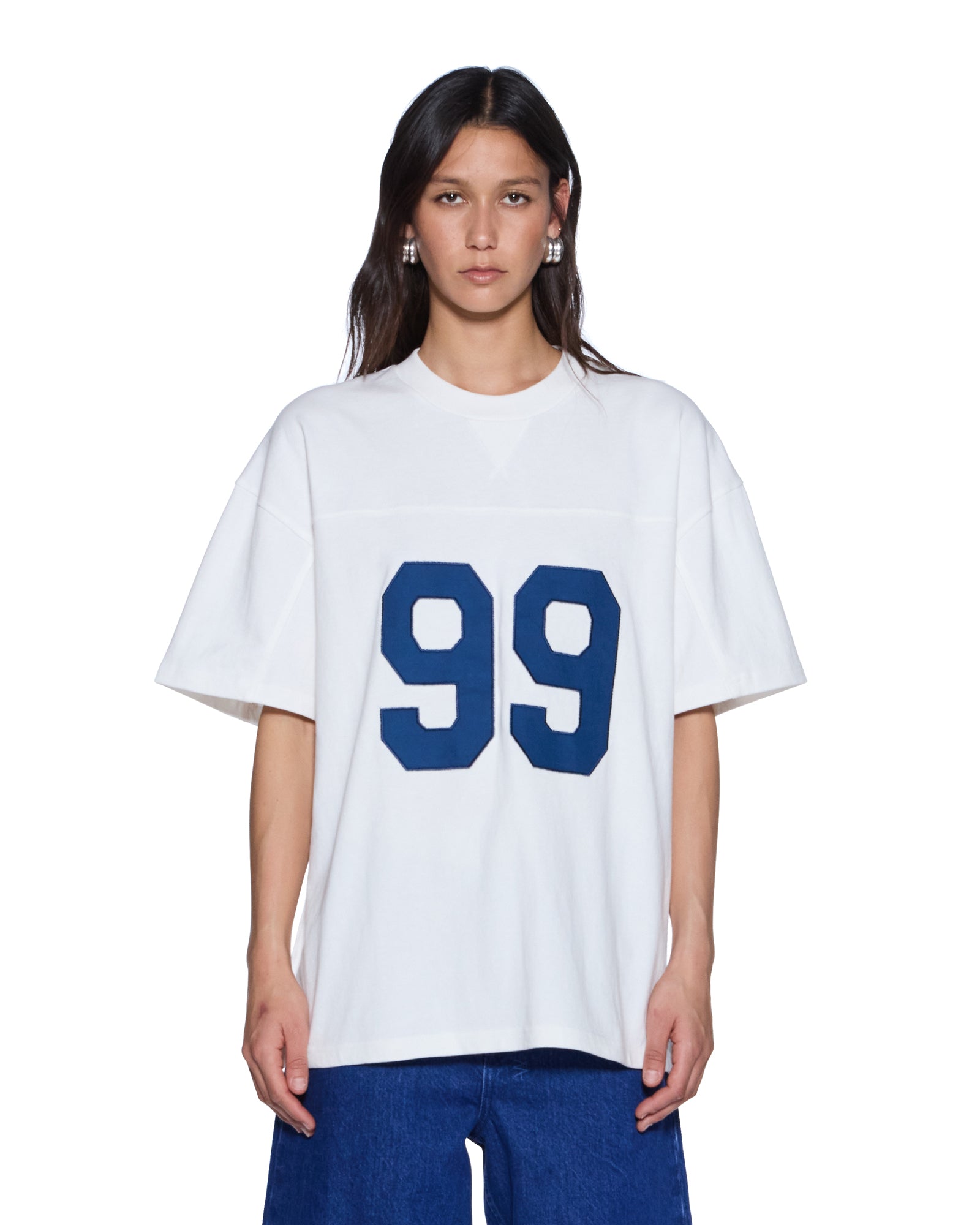 Ksubi - 99 Jersey Boyfriend SS Tee - Vintage White