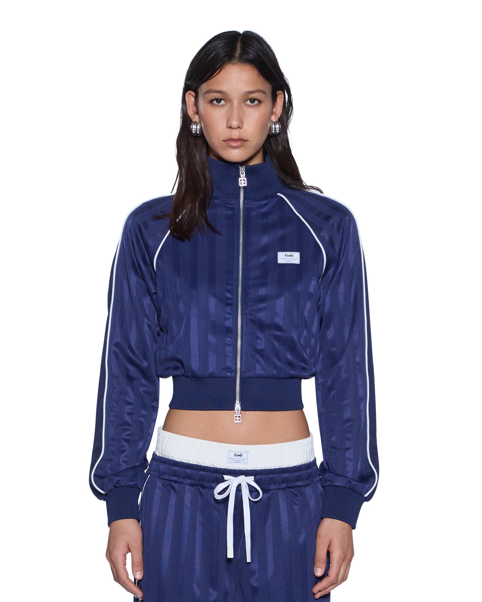 Ksubi - Cropped Traktop - Navy