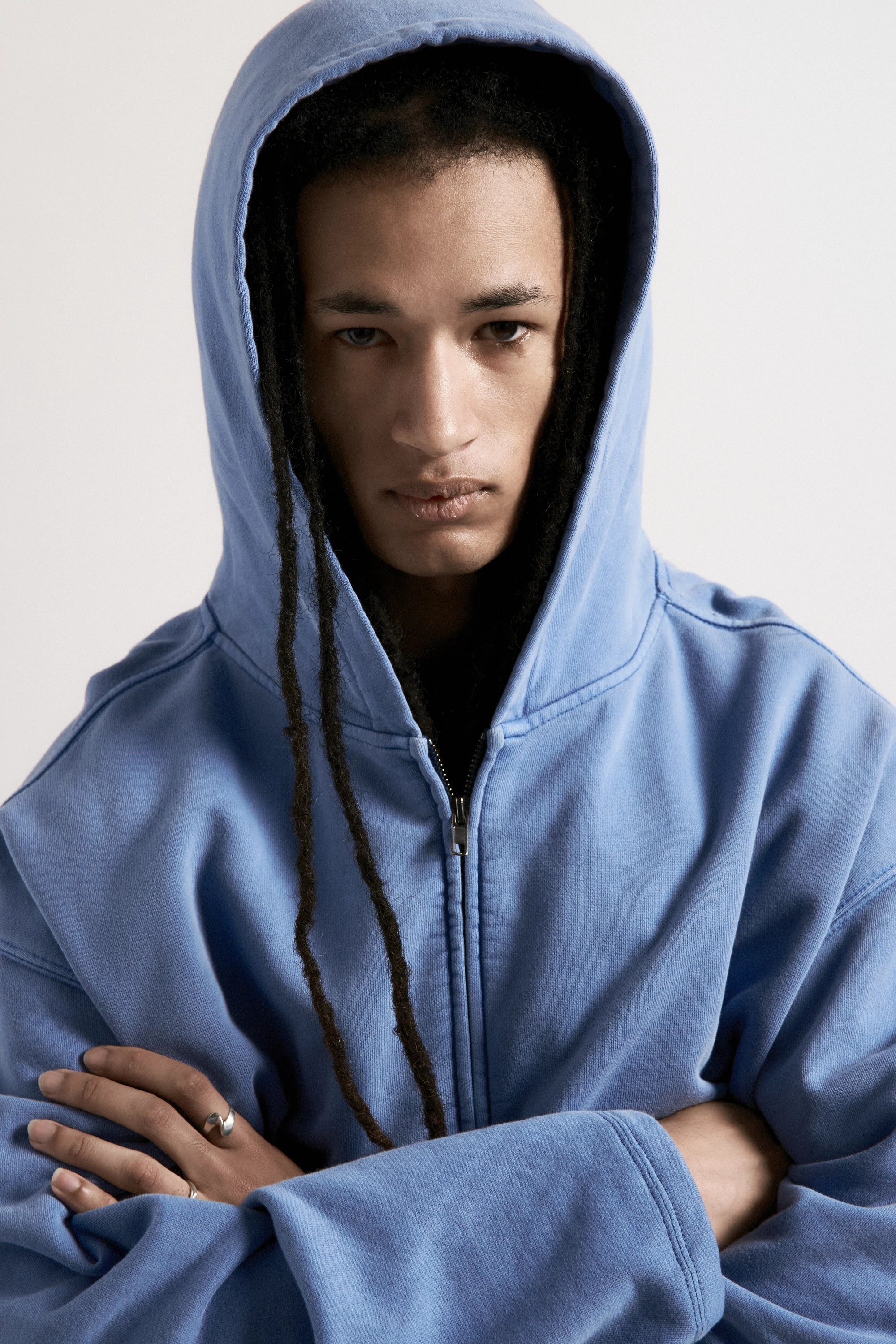 Beach Brains - Tour Zip Hood - Indigo