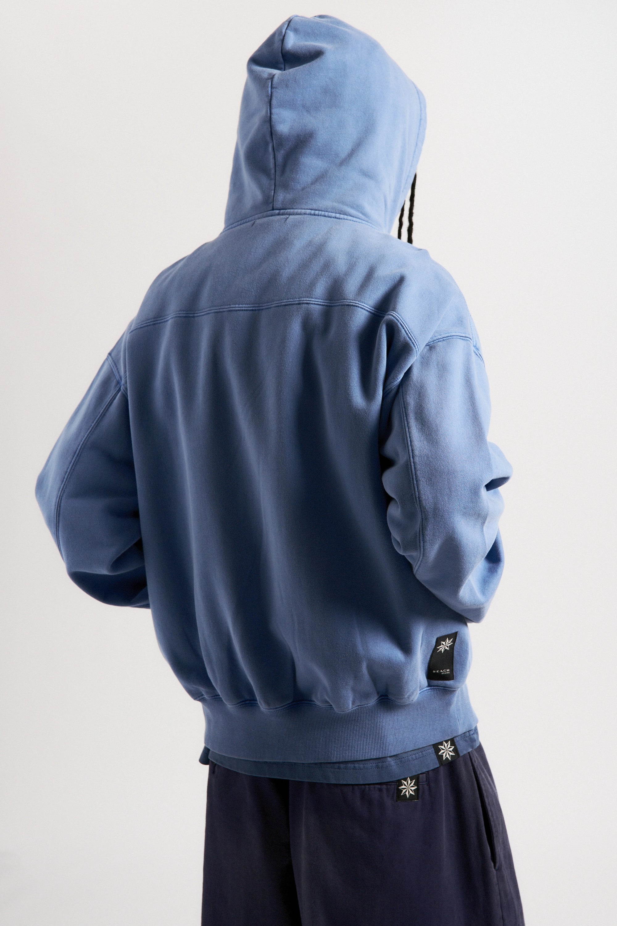 Beach Brains - Tour Zip Hood - Indigo