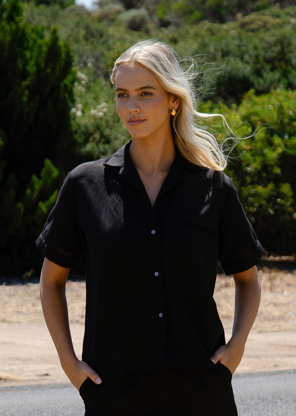 Titchie - Rumi SS Shirt - Black