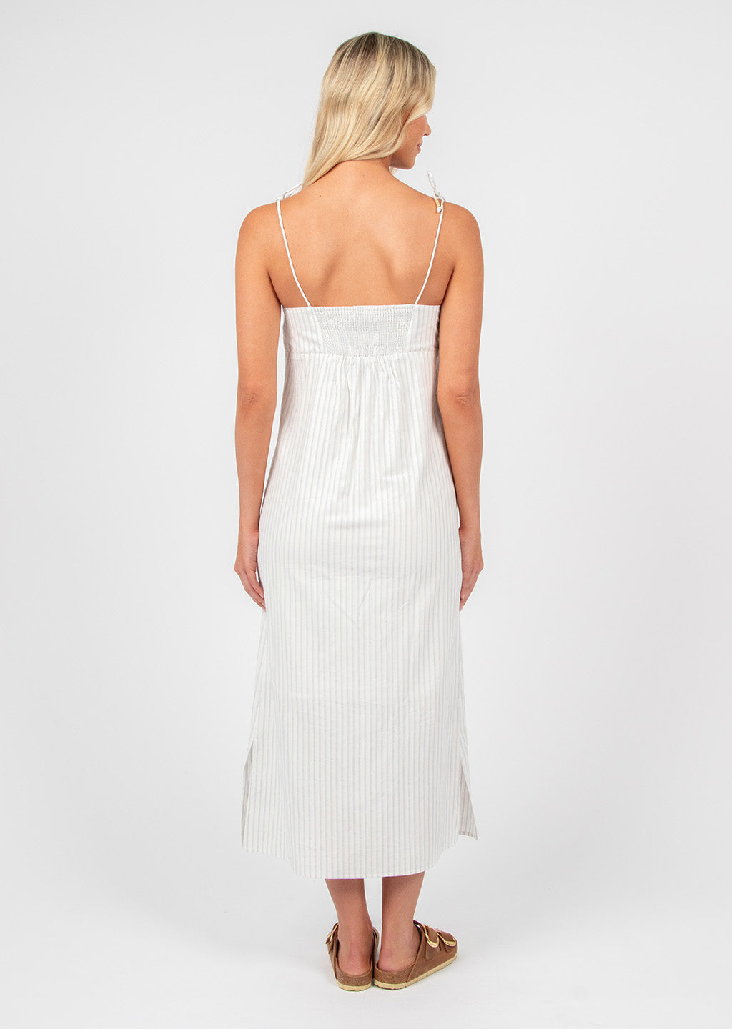 Titchie - Runaway Dress - White/Blue