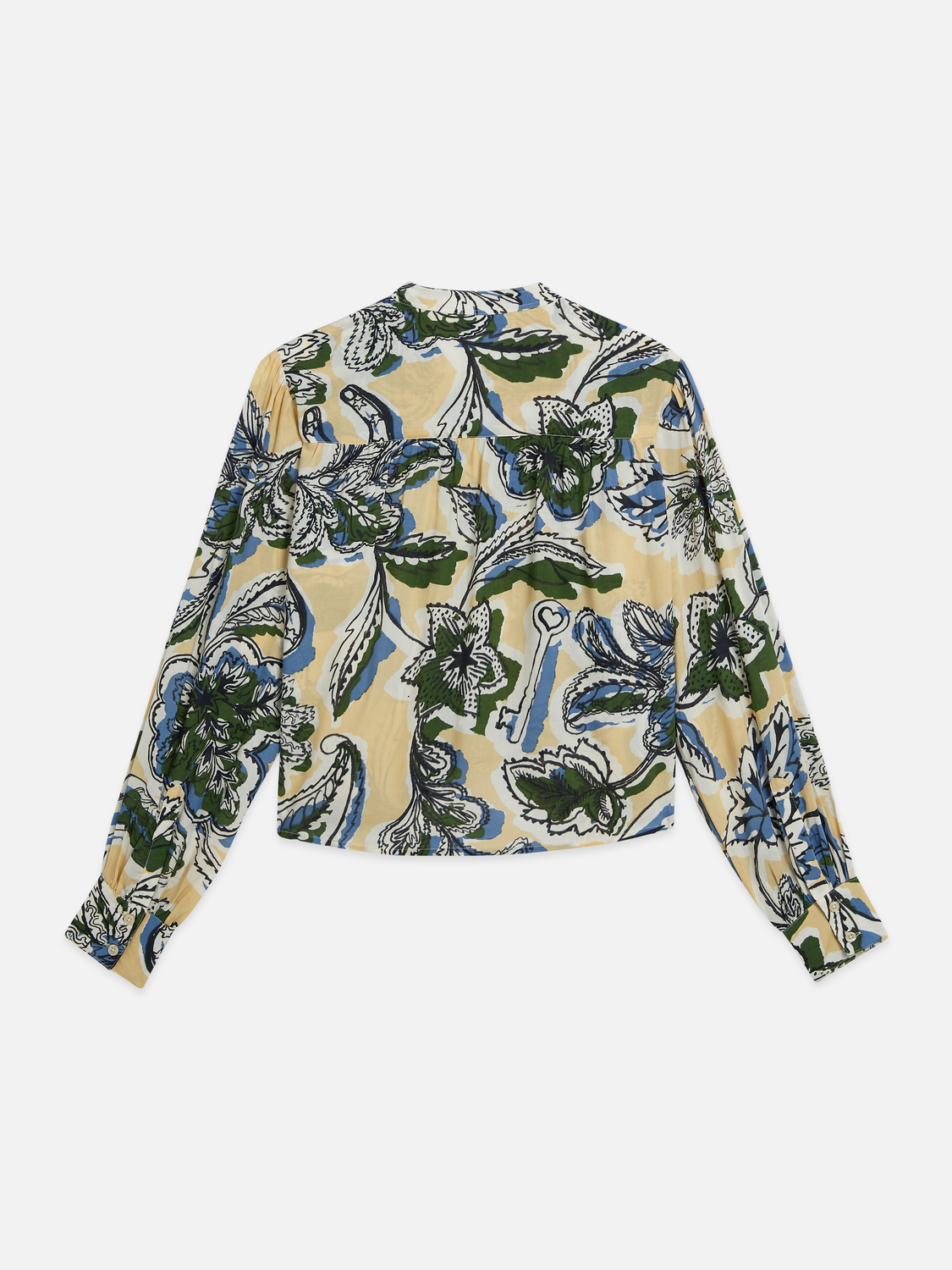Maison Scotch - Pintuck Blouse - Lucky Bandana Multi