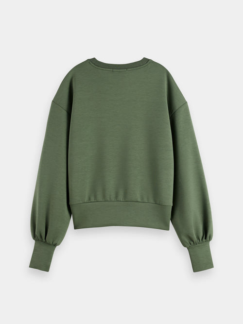 Maison Scotch - Modal Sweatshirt - Thyme
