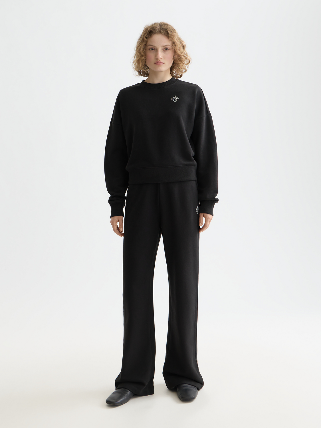 Maison Scotch - Embroidered Logo Sweatshirt - Black