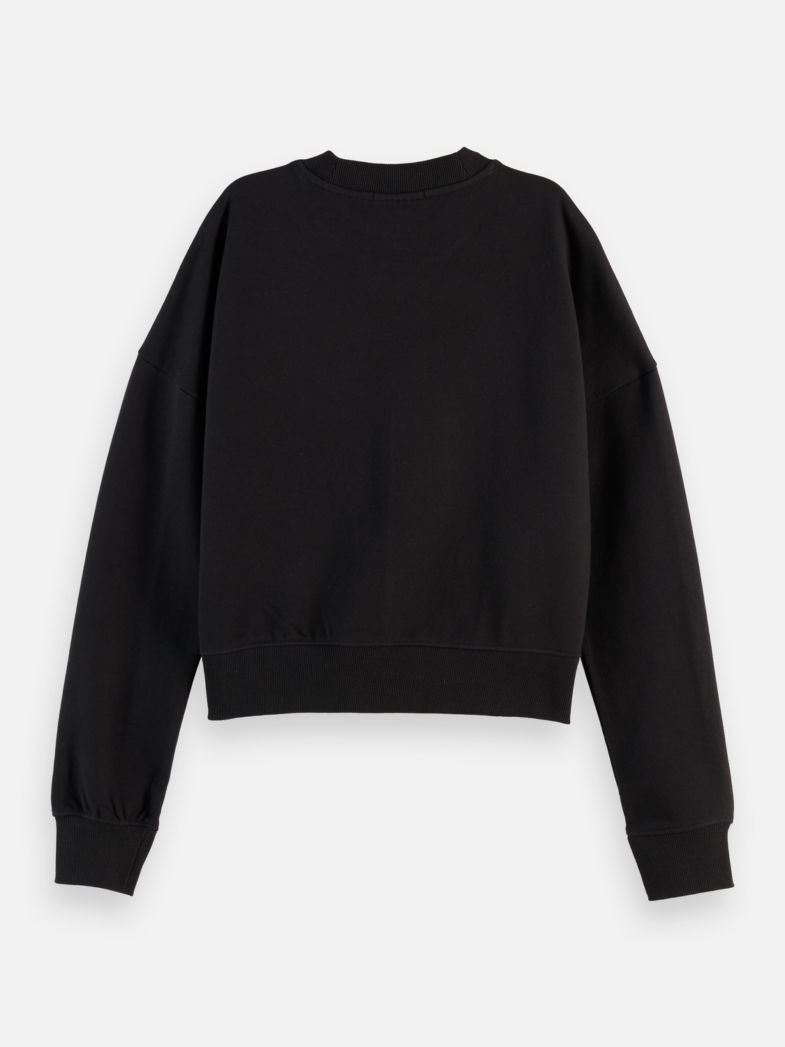 Maison Scotch - Embroidered Logo Sweatshirt - Black