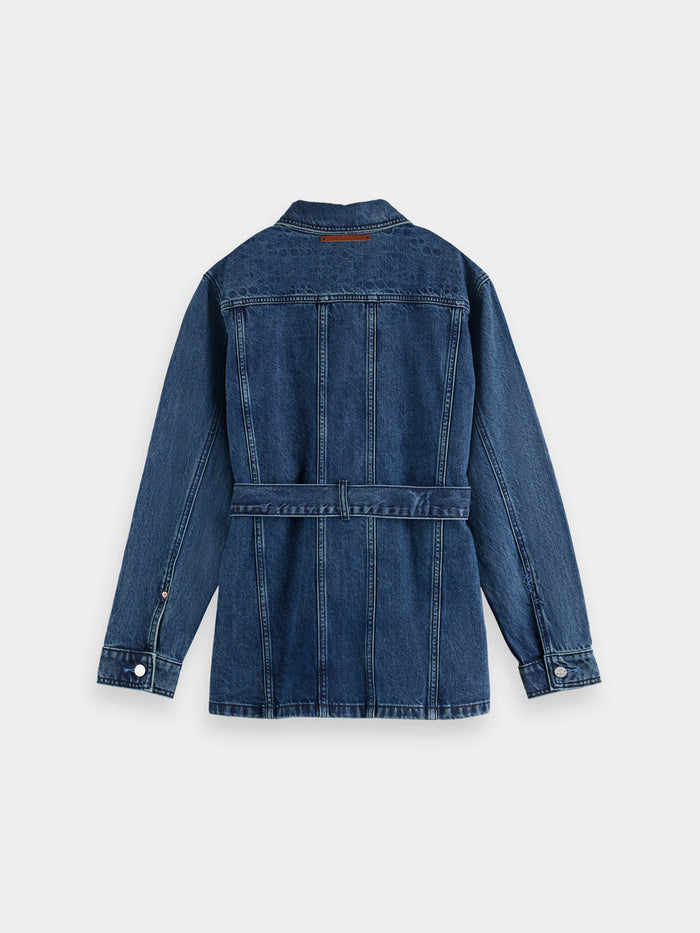 Maison Scotch - Belted Denim Jacket - Framework
