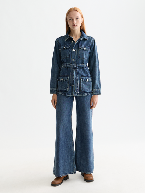 Maison Scotch - Belted Denim Jacket - Framework