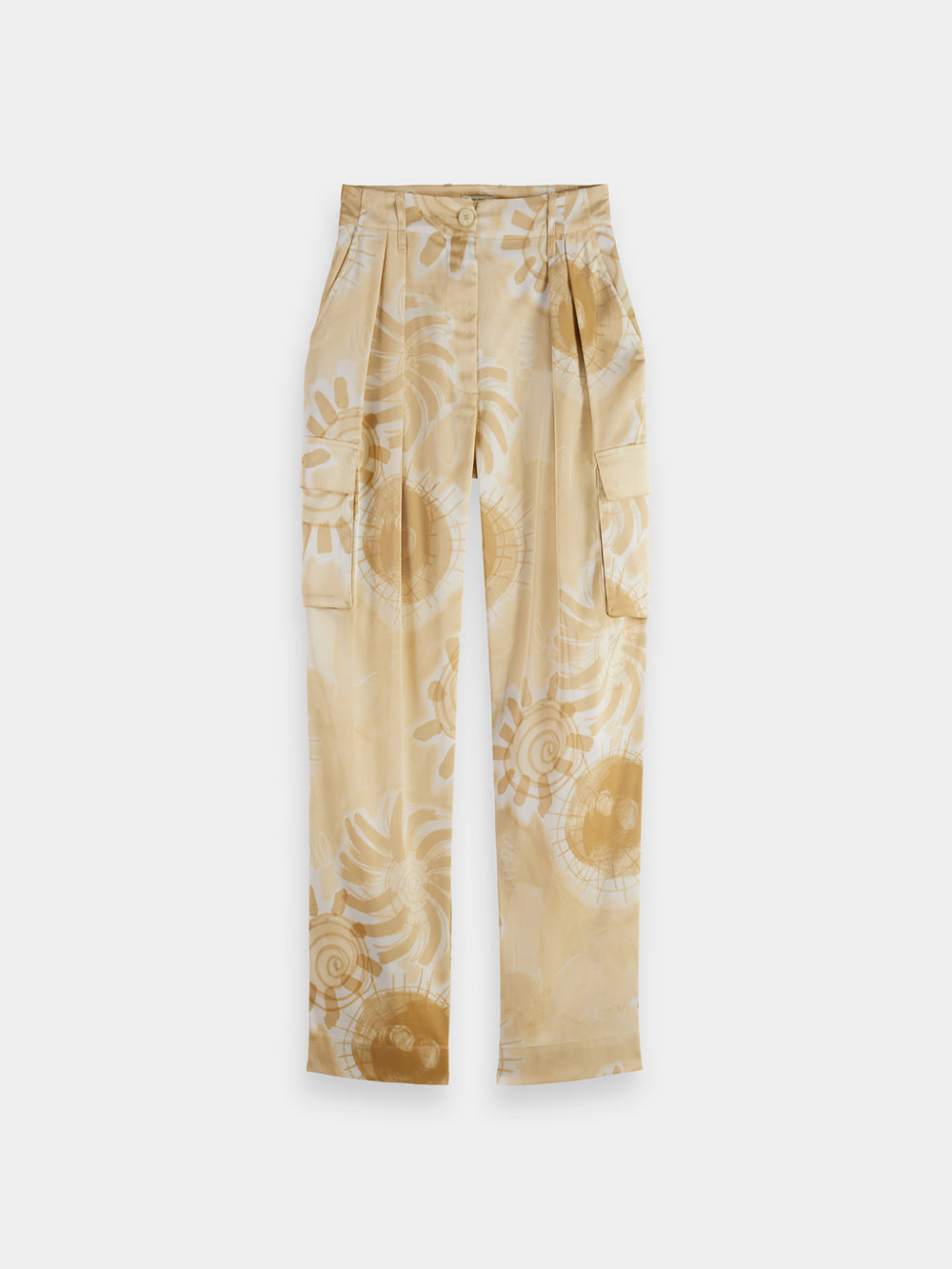 Maison Scotch - Faye High Rise Pant - Abstract Sun Sand